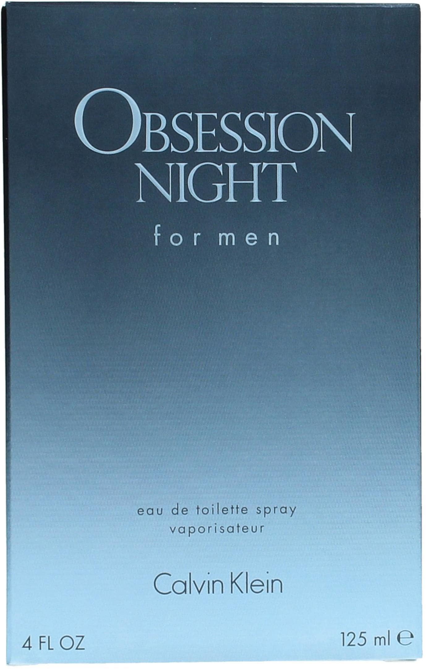 Calvin Klein Eau de Toilette »Obsession Night for Men«, mit orientalischer Durftnote