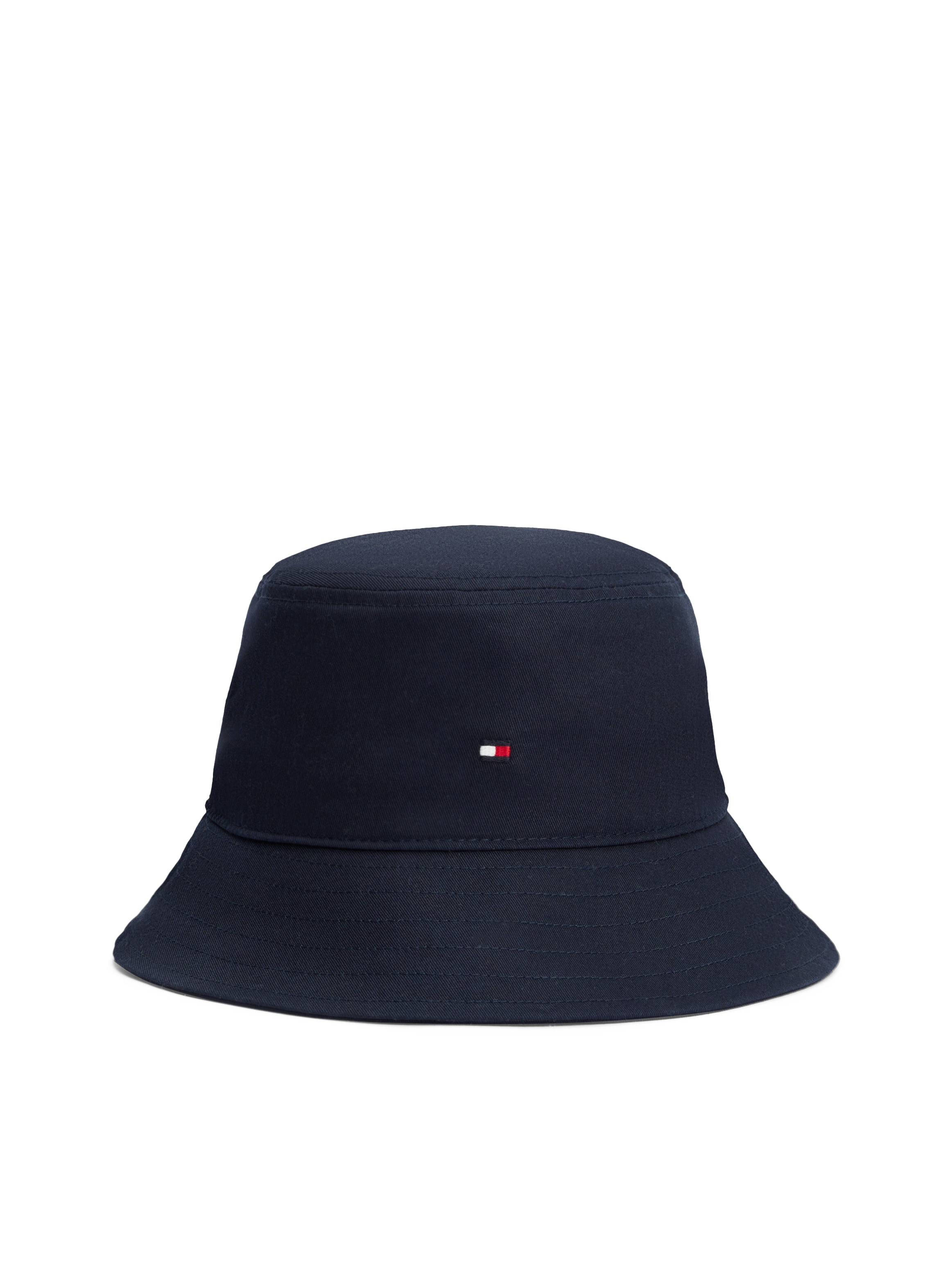 Tommy Hilfiger Fischerhut »SMALL FLAG BUCKET HAT«, Logostickerei, Sonnenschutz