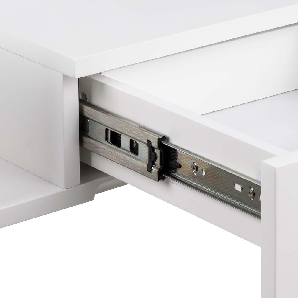 ACTONA GROUP Nachttisch »Ashlan Nachtkommode«, Nachtschrank, wandmontiert, 1 Schublade, 1 Fachboden, Metallschienen