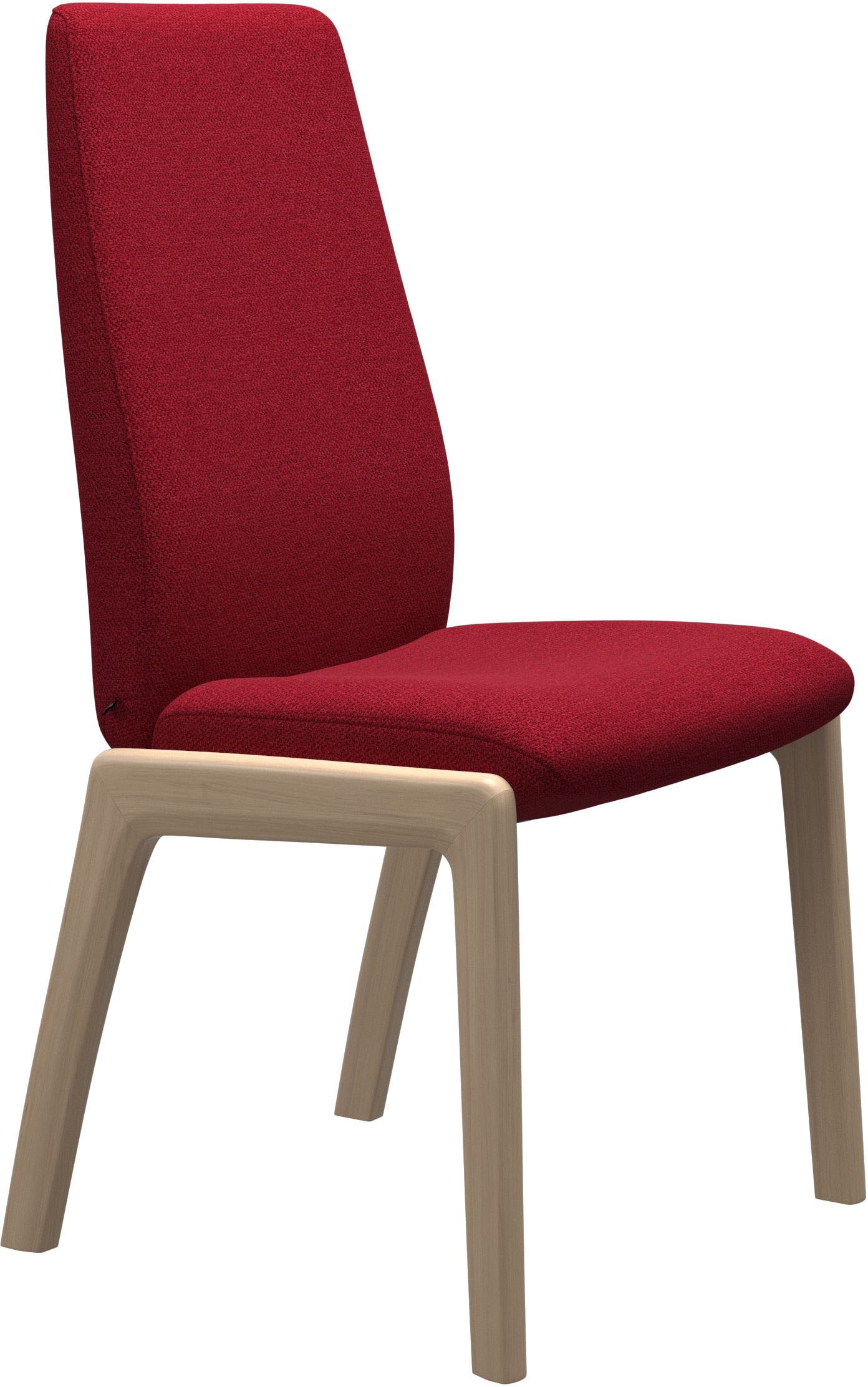 Stressless® Polsterstuhl »Laurel«, ROHLEDER Stoff Q2 FARON, High Back, Größe L, mit abgerundeten Beinen in Schwarz