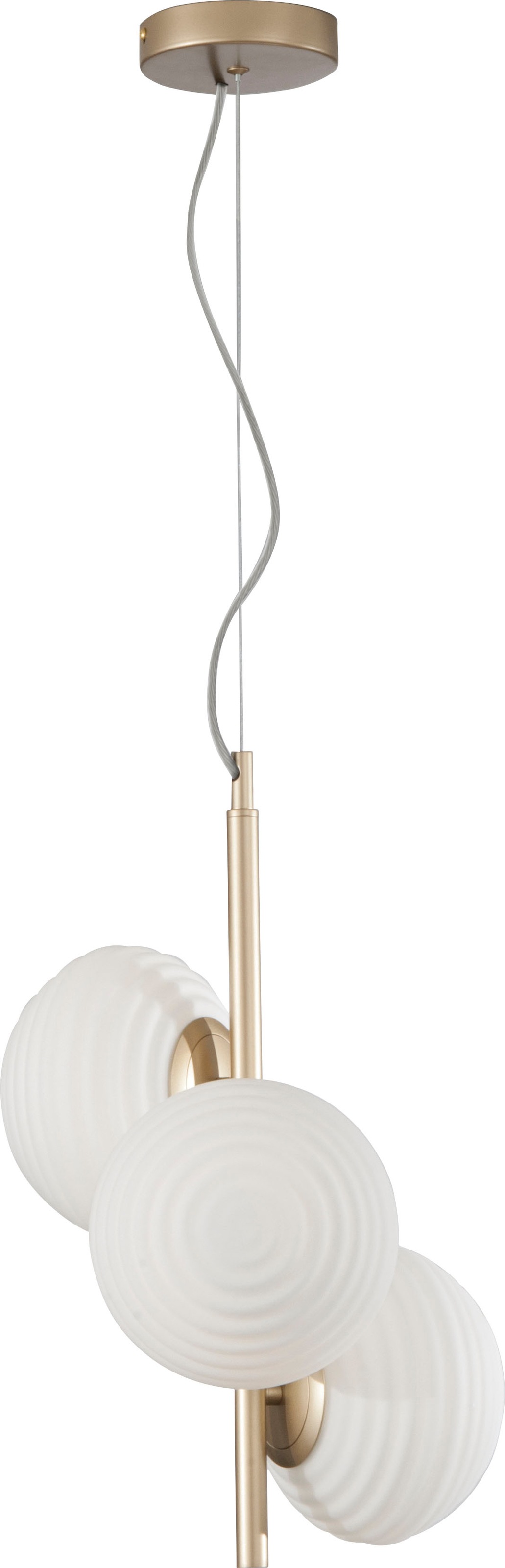 ECO-LIGHT Pendelleuchte »Pendelleuchte RIPPLE«, 3 flammig, Leuchtmittel E27 günstig online kaufen