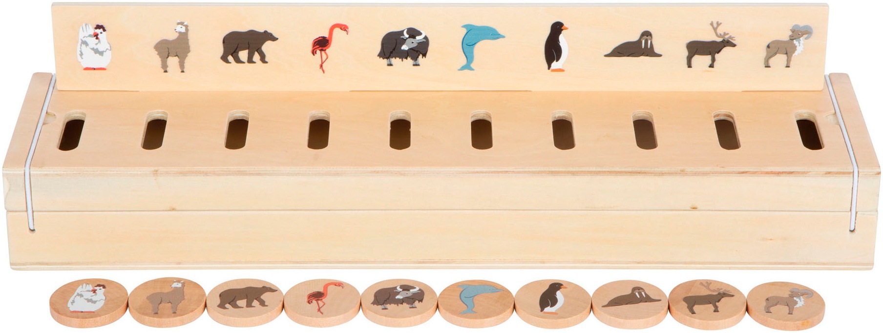 Small Foot Steckspielzeug »Bildersortierbox Weltentdecker«