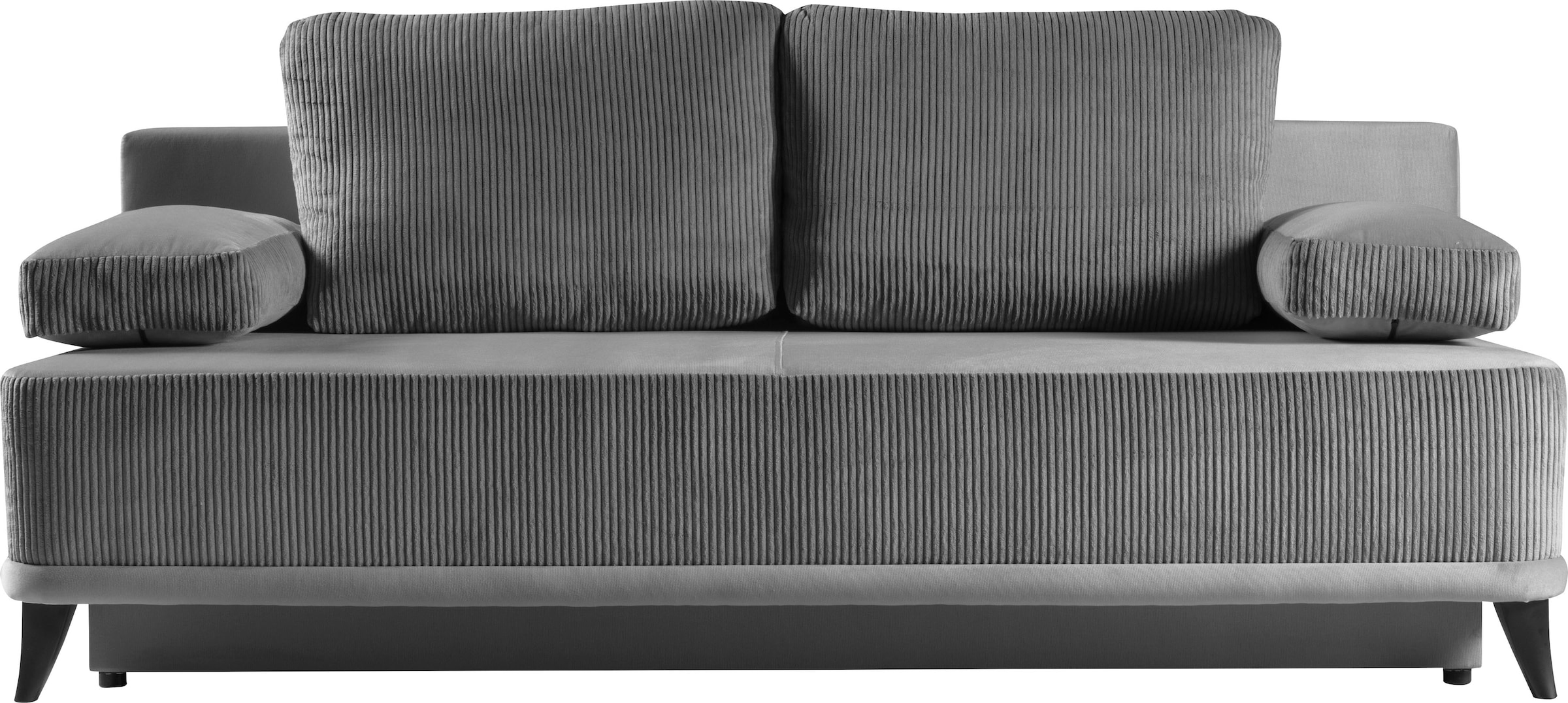 WERK2 Schlafsofa »Rosso Breite 204, Liegefläche 140/200cm. aktueller Cord M günstig online kaufen