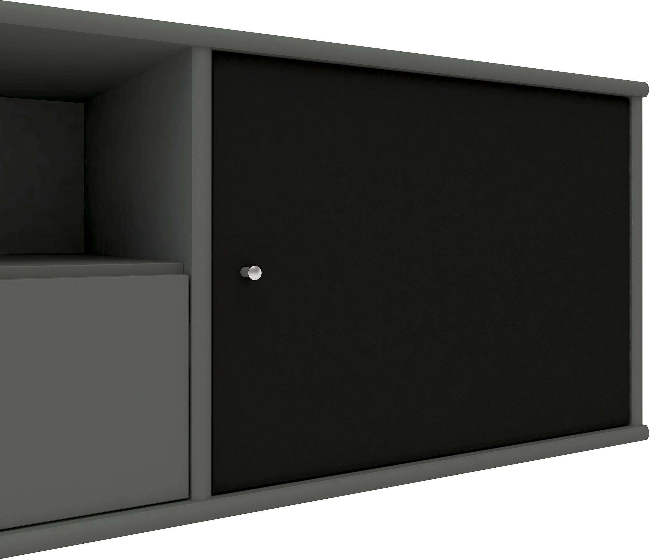 Hammel Furniture TV-Board »Mistral Fernsehschrank, Medienmöbel, Hängend«, mit Türen mit Akustikstoff, Kabeldurchführung, Lowboard, B: 161,5 cm