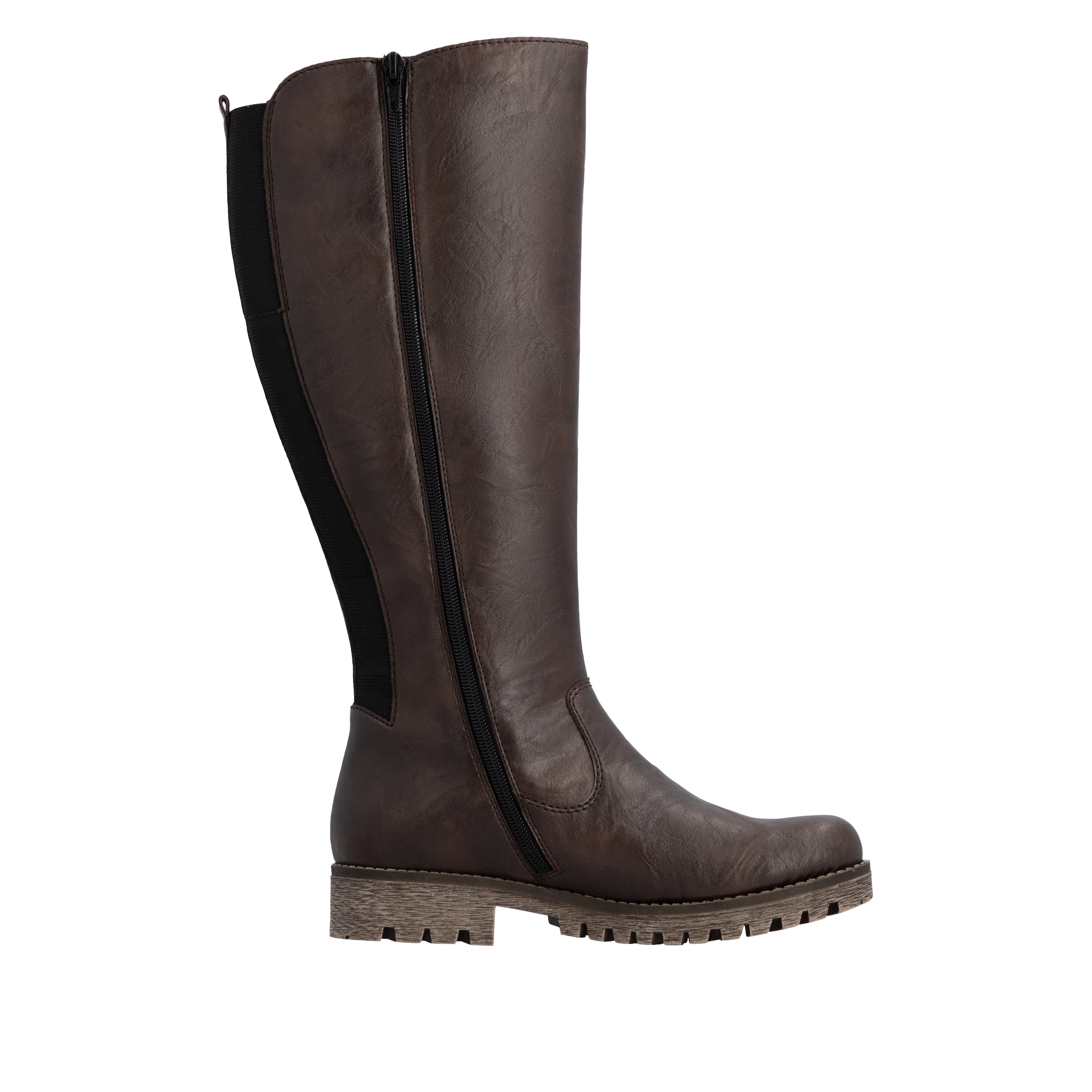 Rieker Winterstiefel  , Langschaftstiefel, Winterstiefel im klassischen Look, TEX-Membran