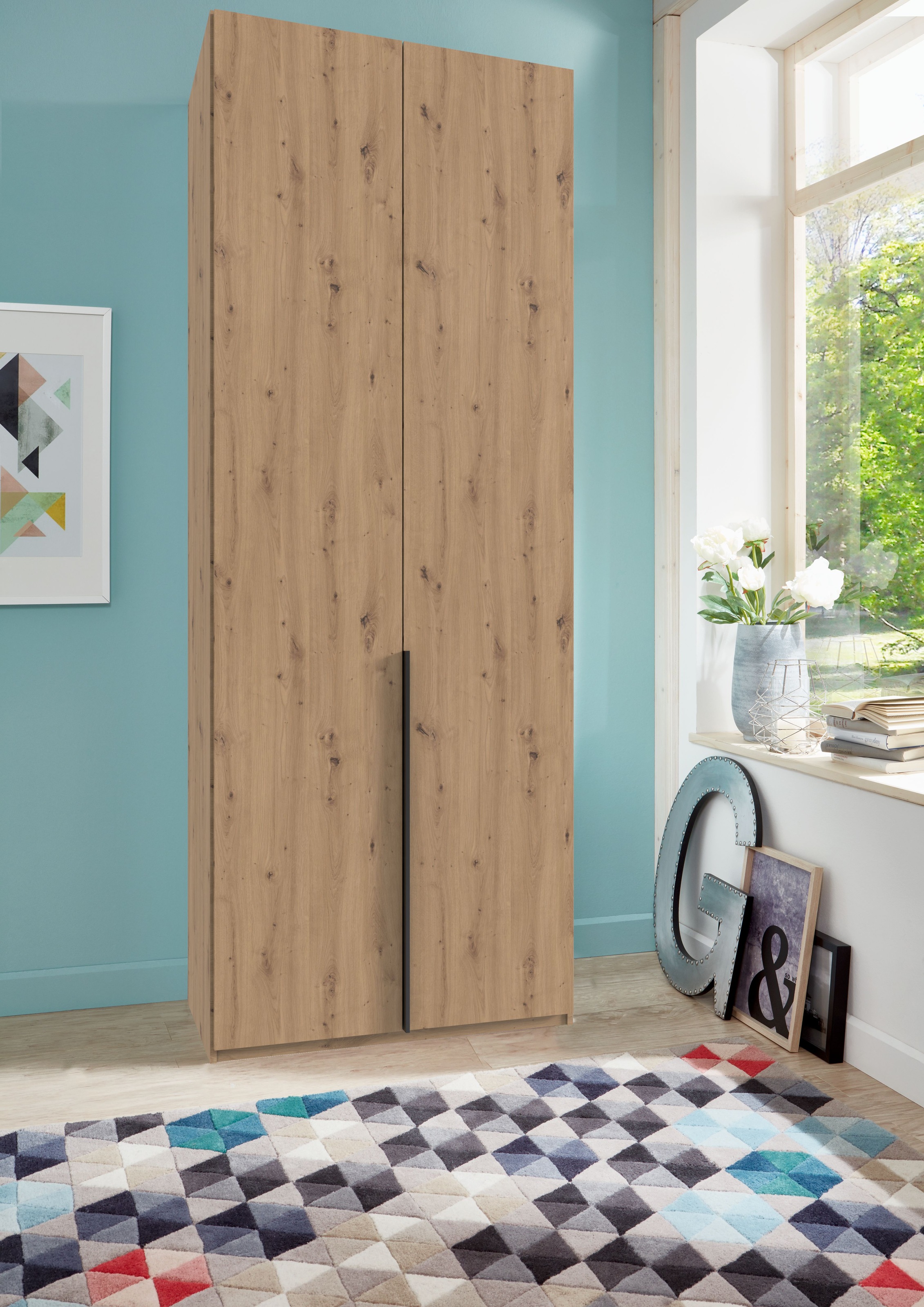 Wimex Kleiderschrank »Mugano,in 5 Breiten,2 Höhen,2 Tiefen, viele Farben, M günstig online kaufen