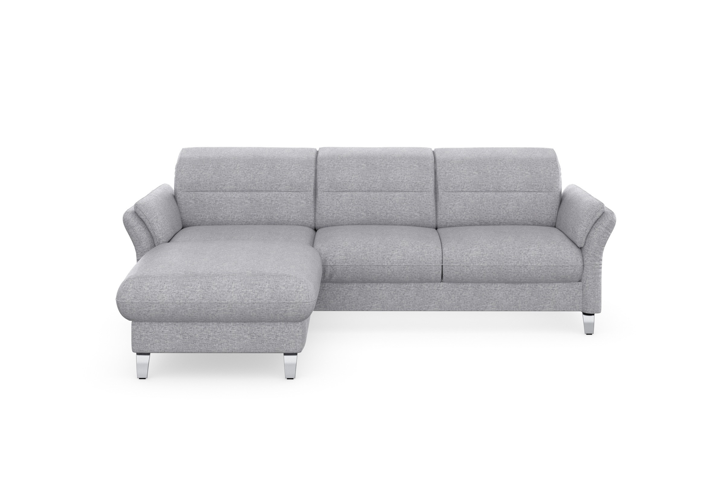sit&more Ecksofa »Grenoble L-Form mit Federkern«, wahlweise mit Bettfunktio günstig online kaufen