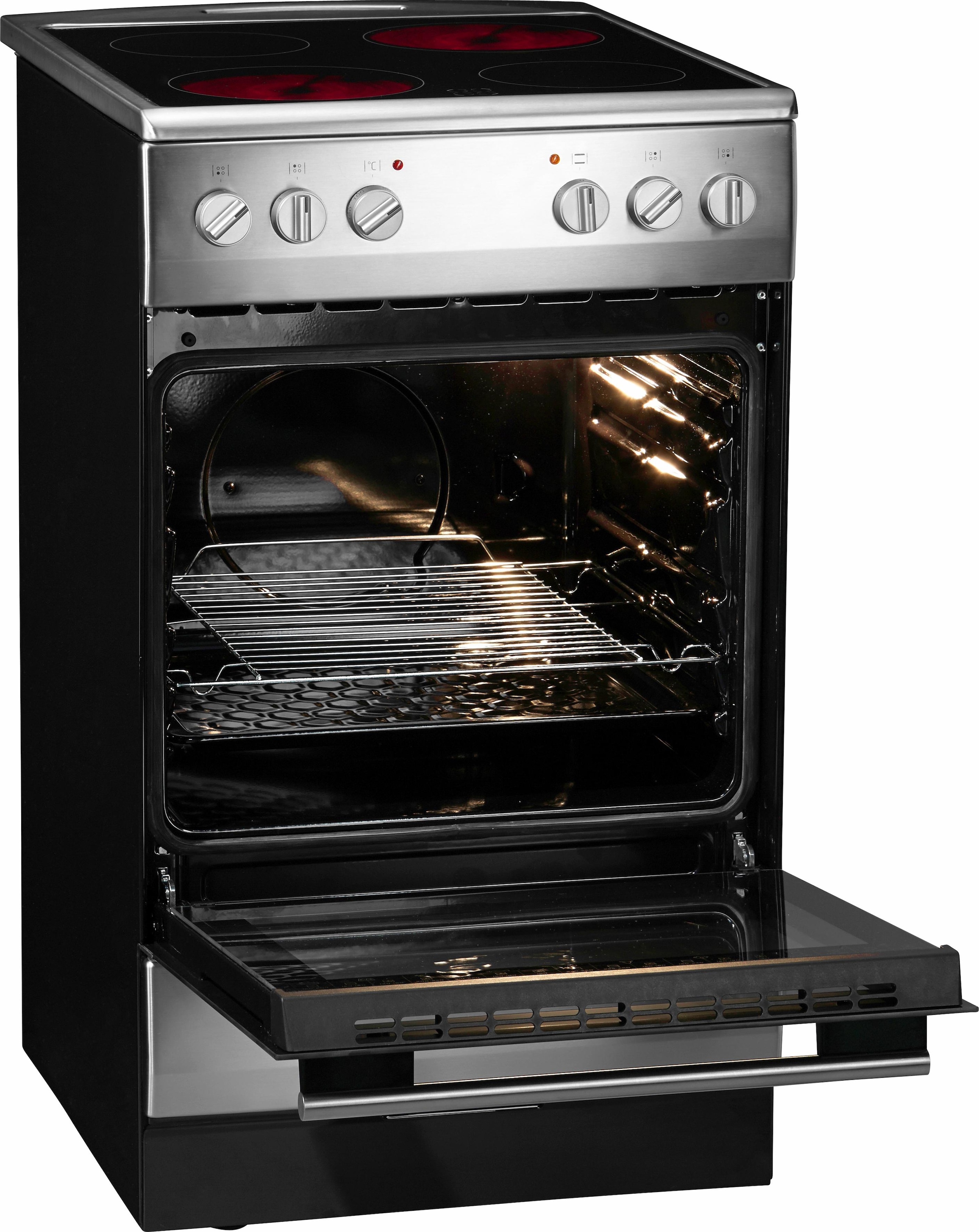Amica Elektro-Standherd »SHC 11595 E«, Steam Clean, Reinigt den Ofen mittels Dampf, ohne Chemie