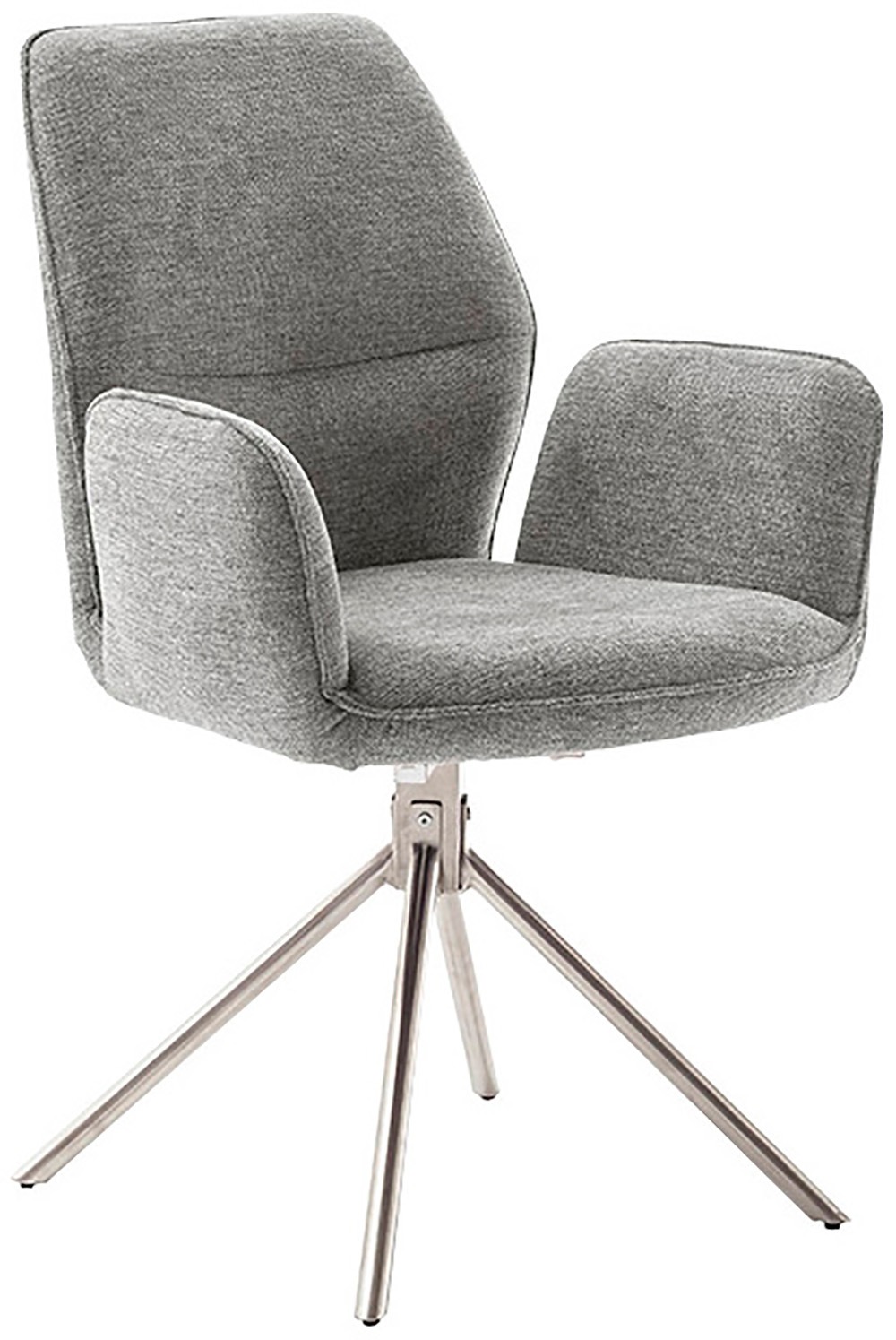 MCA furniture Esszimmerstuhl »GREYTON«, Chenille, (2er-Set), drehbar 180°, günstig online kaufen