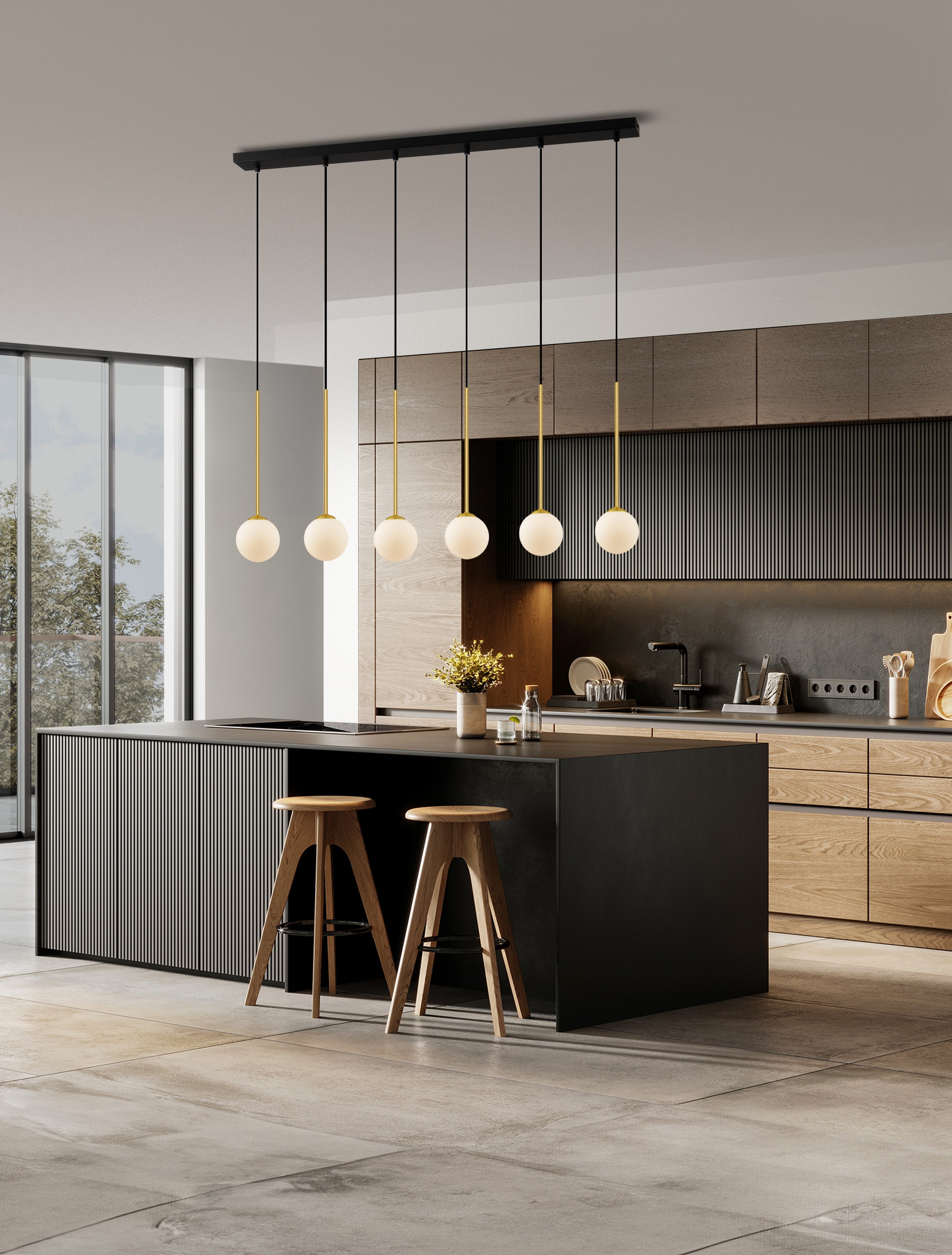 Nova Luce Pendelleuchte »SAVOY« G9 1 Stk. günstig online kaufen