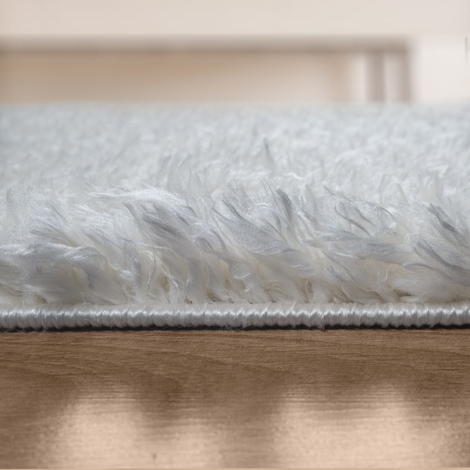 Paco Home Hochflor-Teppich »Floppy 770«, rechteckig, 40 mm Höhe, Flokati-Optik, besonders weich, Uni-Farben