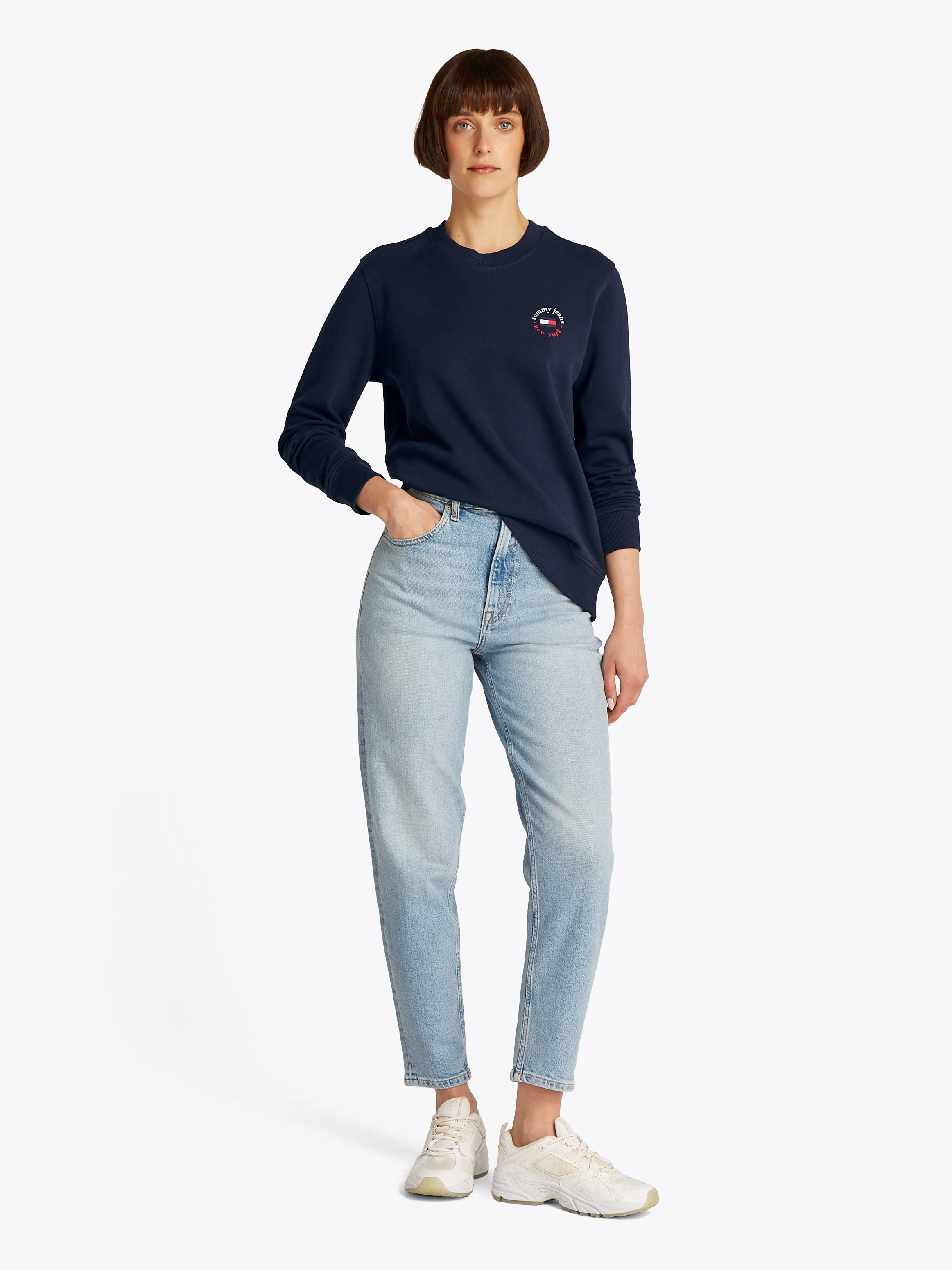 Tommy Jeans Sweatshirt »TJW REG ESSENTIAL LOGO 2 CREW«, mit Logo