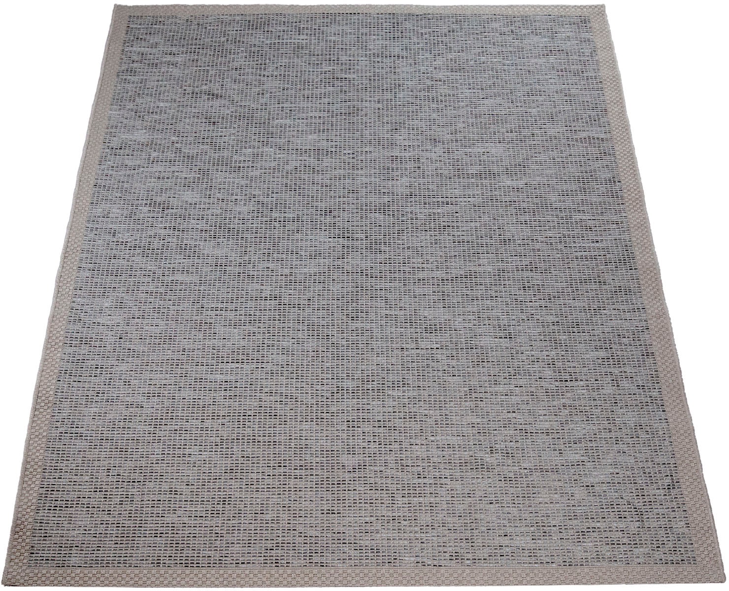 Paco Home Teppich »Quebec 135«, rechteckig, Flachgewebe, meliert, mit  Bordüre, In- und Outdoor geeignet auf Rechnung bestellen | Kurzflor-Teppiche