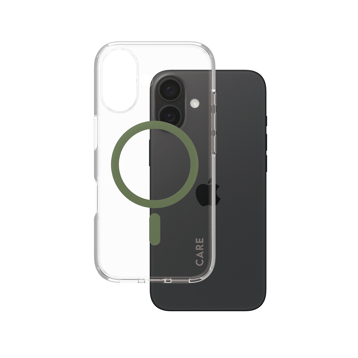 CARE by PanzerGlass Handyhülle »Urban Combat Case für Apple iPhone 16«, iPhone 16, Backcover, Schutzhülle, Handyschutzhülle, Case, Schutzcase, stoßfest