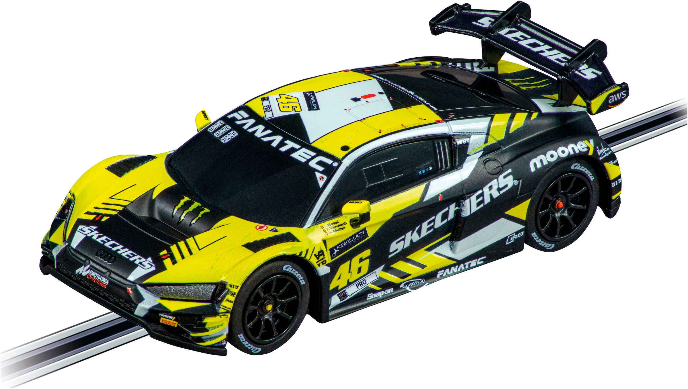Carrera® Rennbahn-Auto »Audi R8 LMS GT3 evo II "Valentino Rossi, No.46"«