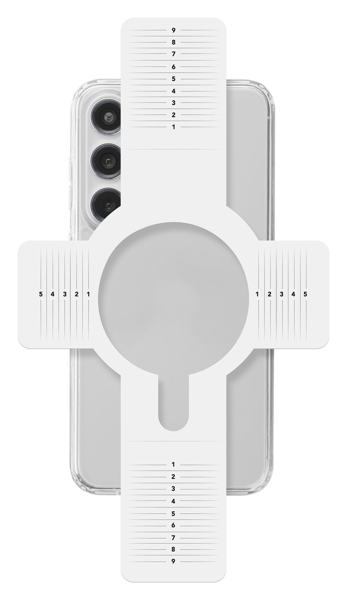 Cellularline Smartphone-Halterung »MAG Adapter Ring«