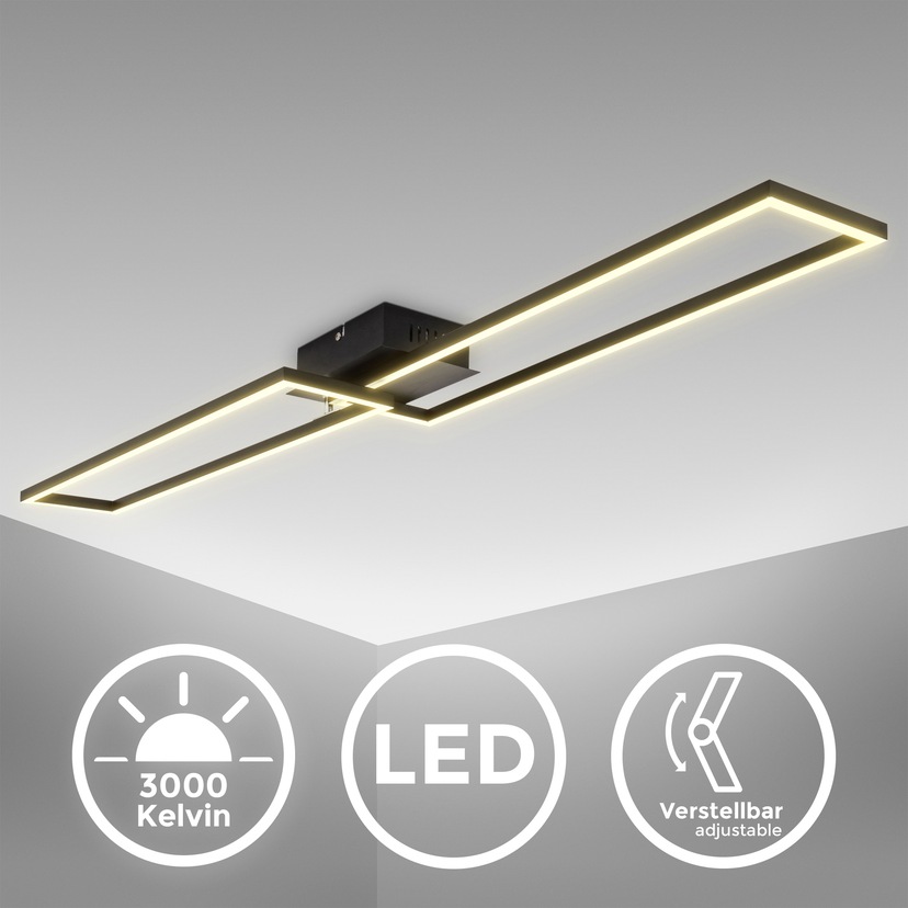 TRIO Leuchten kaufen Lichtfarbe Memory dimmbar LED Deckenlampe 1 einstellbar mit online »Rigido«, Deckenleuchte Fernbedienung flammig-flammig