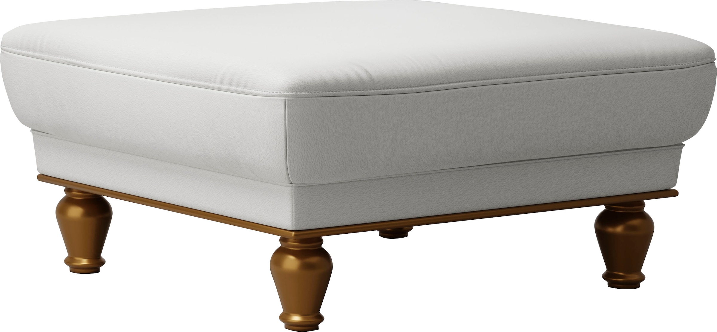 sit&more Polsterhocker »Orient 5«, goldfarbene Füße