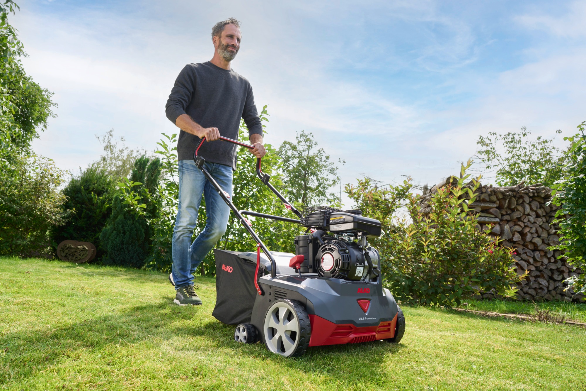 AL-KO Benzin-Vertikutierer »VERTIKUTIERER 38.6 P COMBI CARE COMFORT«