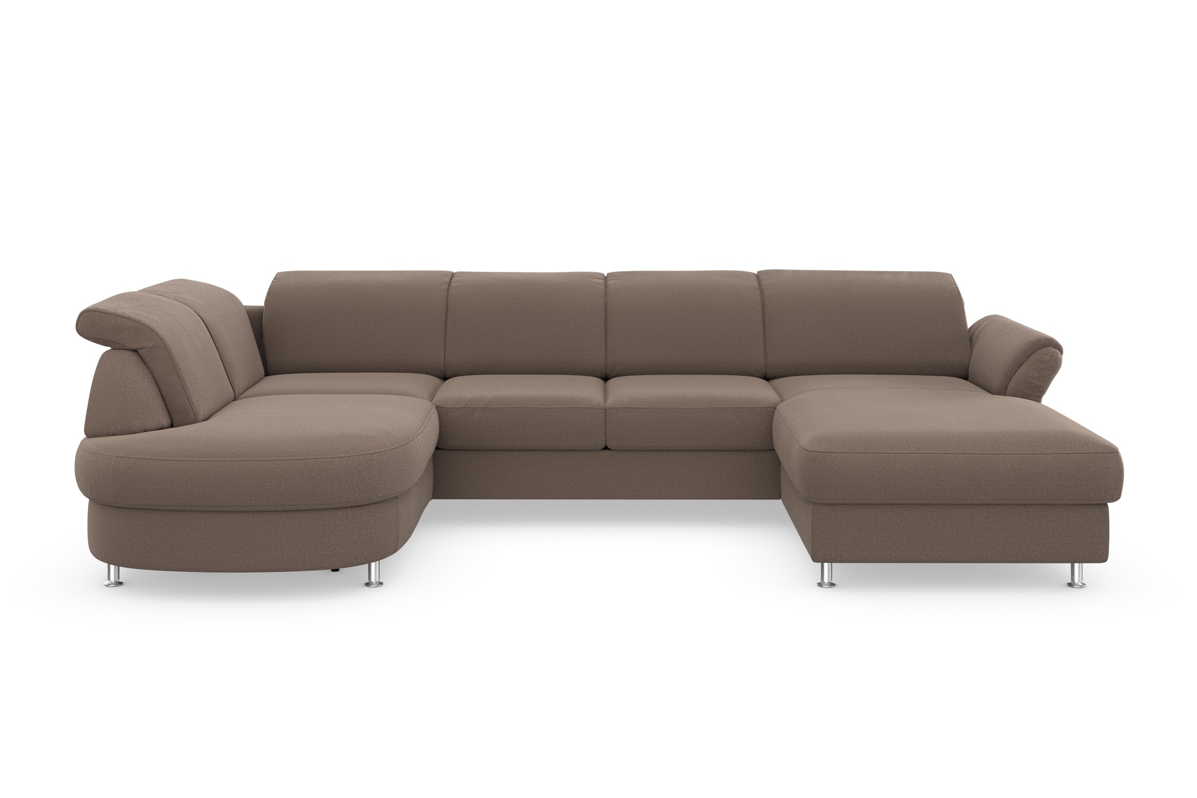 sit&more Wohnlandschaft »Apulia U-Form« wahlweise Bettfunktion, Bettkasten günstig online kaufen