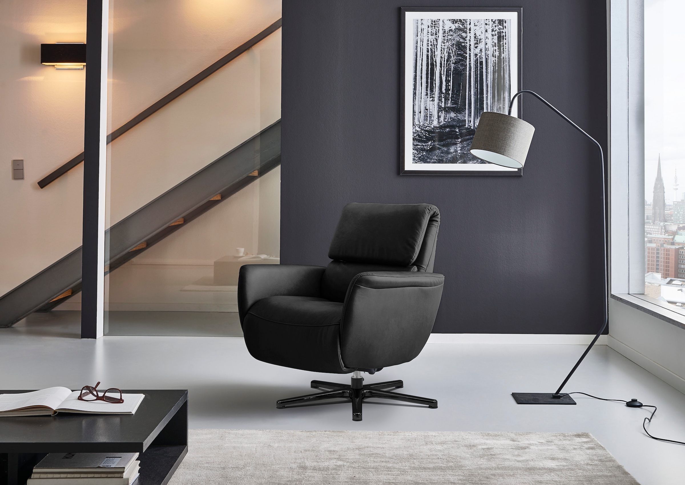 HUKLA Sessel »HU-LC17037« Verstellbare Beinauflage und Rückenlehne, hochkla günstig online kaufen