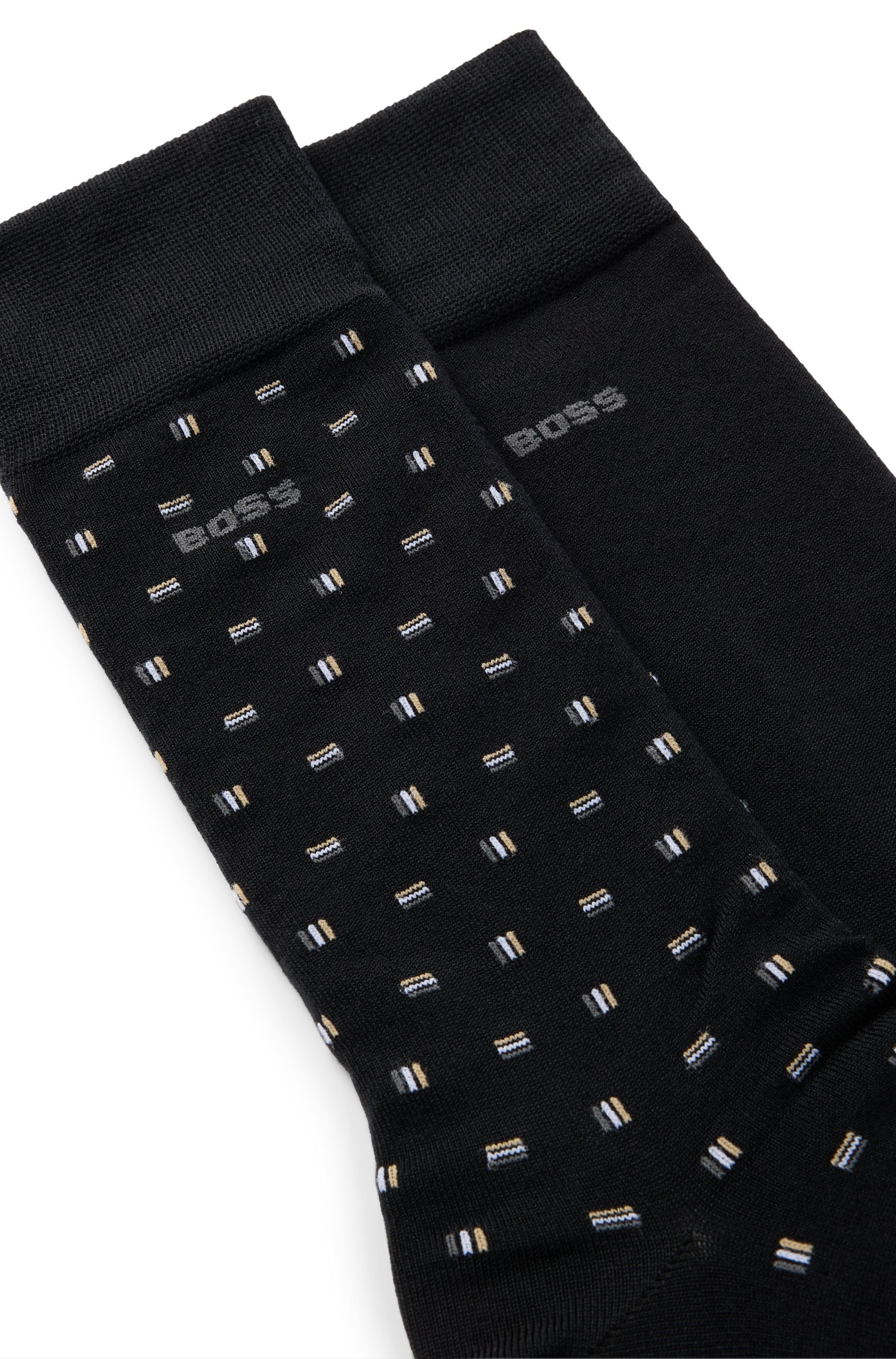 BOSS Businesssocken »2P RS Mini iconic MC«, (2 Paar), Neuheit, modisch