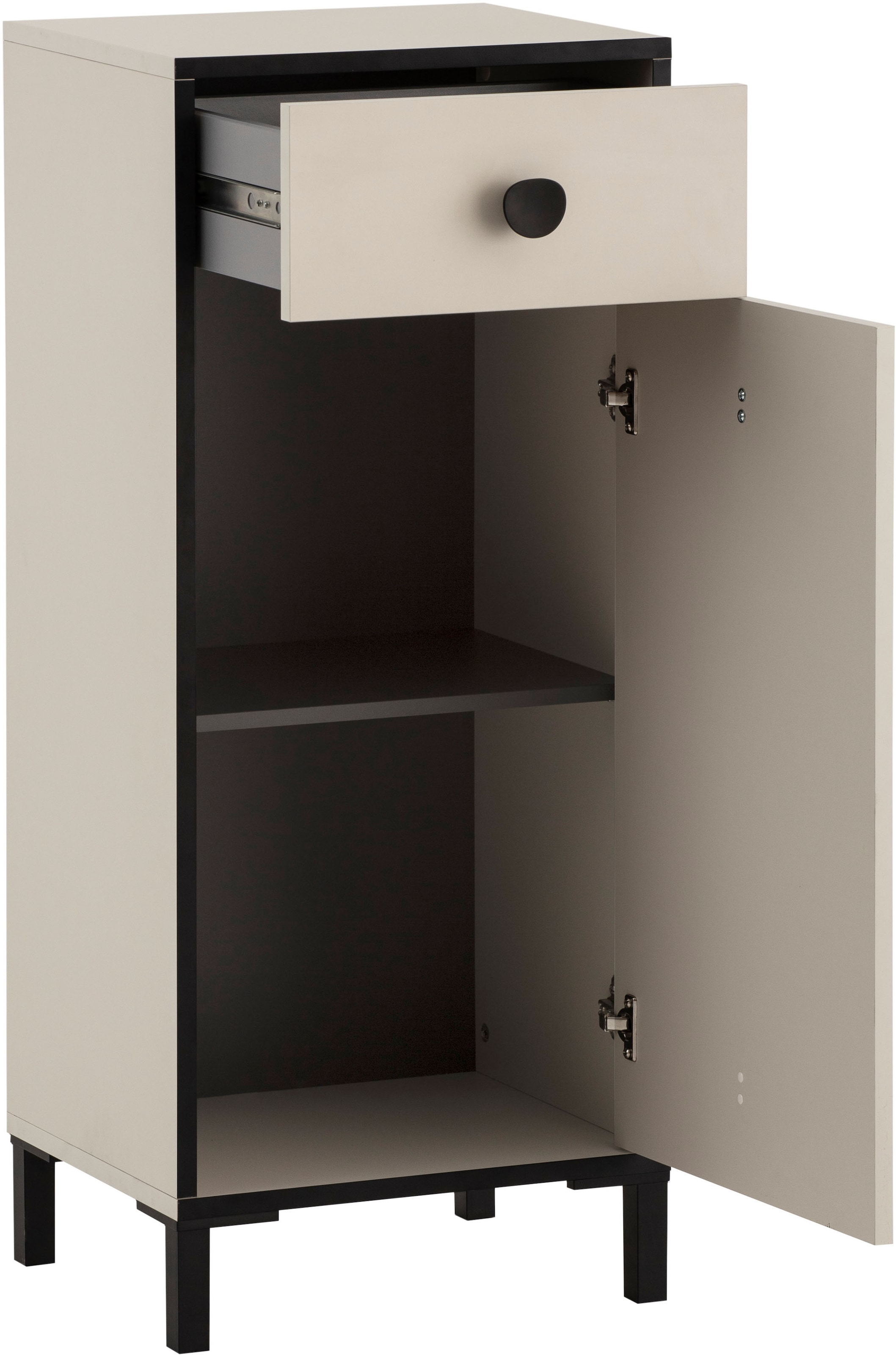 Schildmeyer Highboard »Edda, Breite 40,3 cm, eine Tür & eine Schublade«, Made in Germany