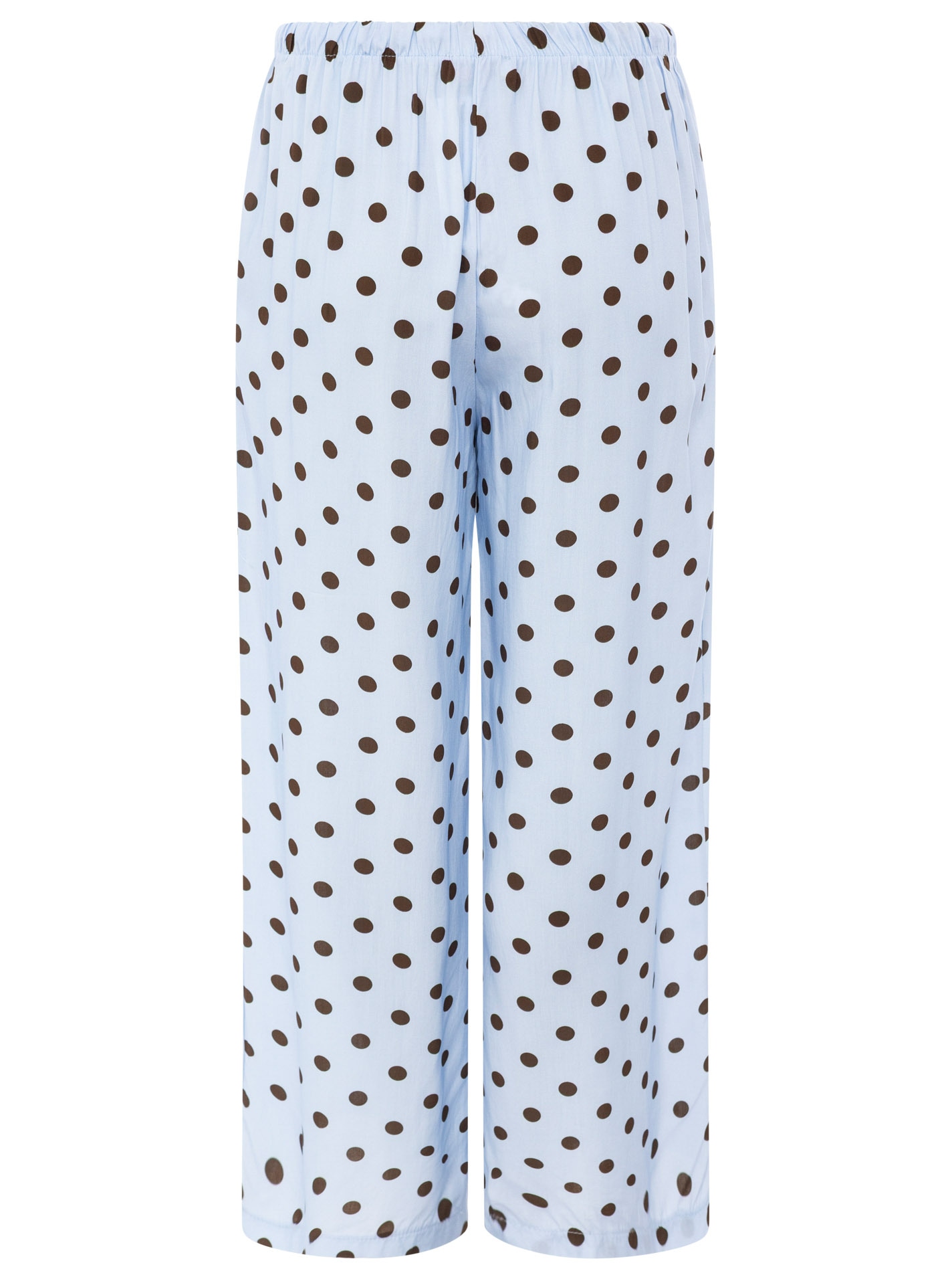 Zwillingsherz Stoffhose »Sommerhose "Punkte"«  allover-Punktemuster, elastischer Bund mit Bindeband