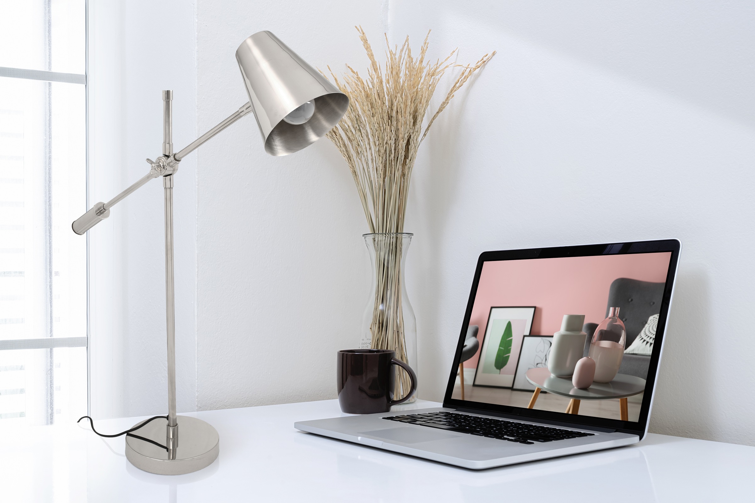 Kayoom Schreibtischlampe »Celeste 525«, für Leuchtmittel 1 x E27   ohne Leu günstig online kaufen