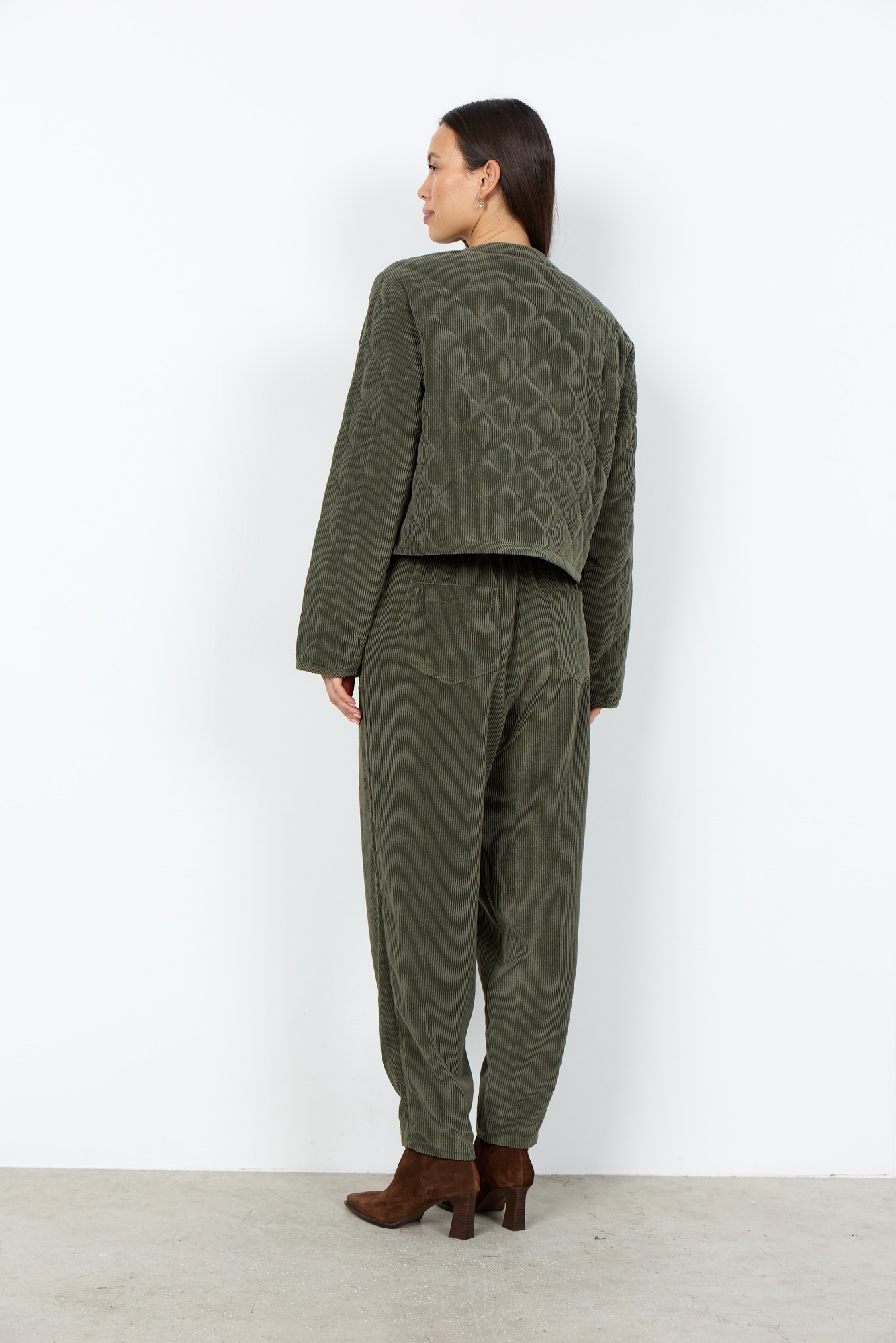 soyaconcept Cordjacke »SC-BINDI 21« Materialmix