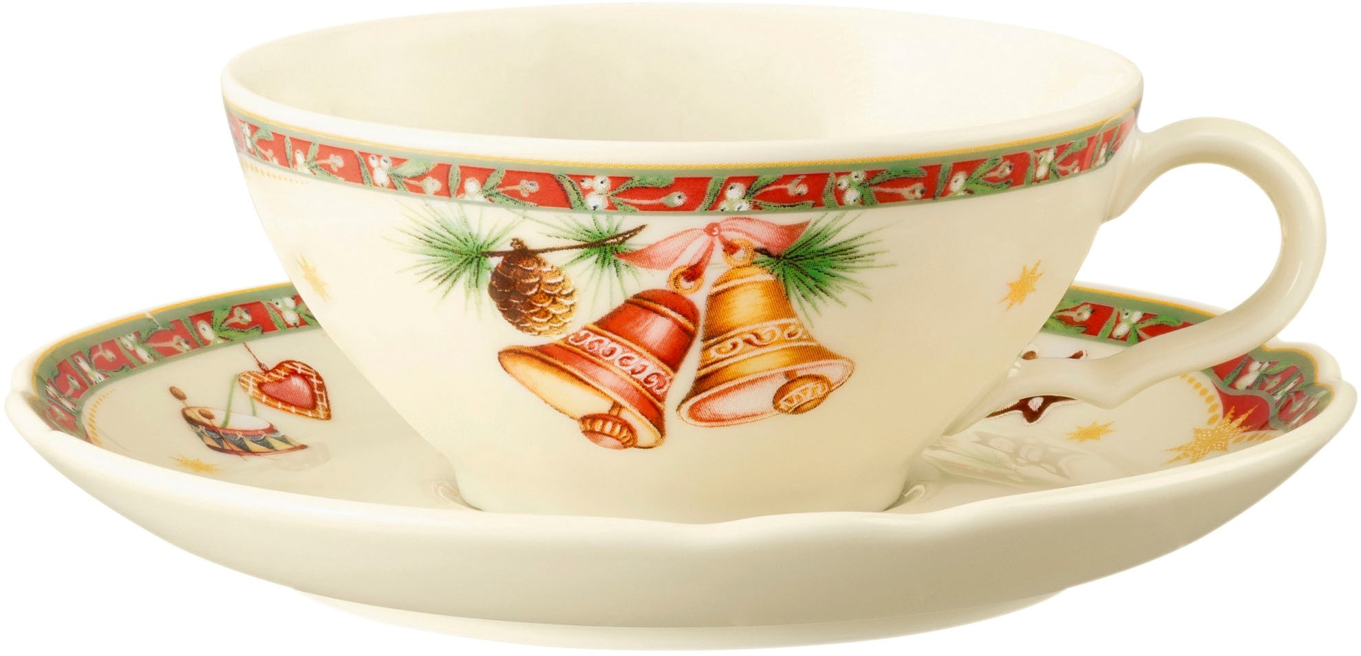 Seltmann Weiden Untertasse »Marieluise - Weihnachtsnostalgie« Teeuntertasse 13 cm