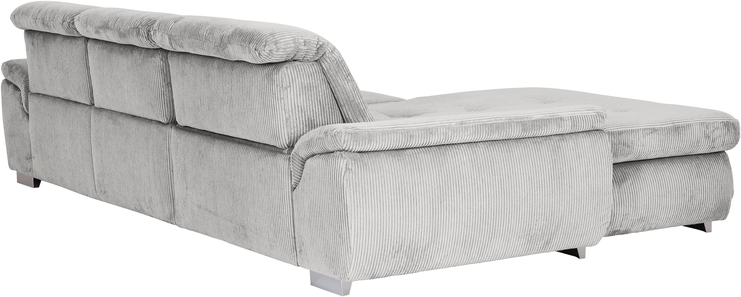 Die PlanBar Ecksofa »MP-IN16037 L-Form, Breite 289 cm, mit Kaltschaum-Polsterung« mit Sitztiefenverstellung & Zierkissen