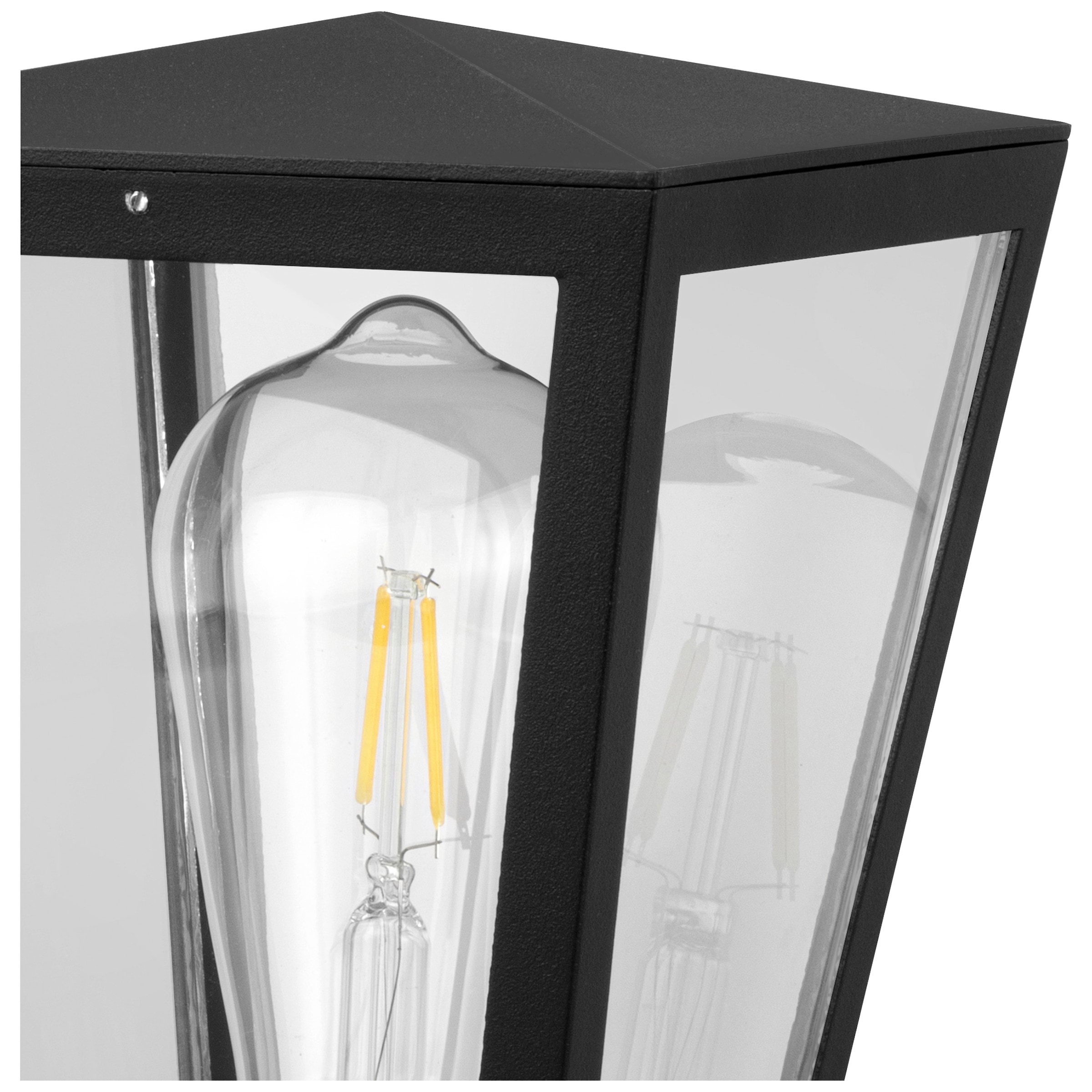 Brilliant Sockelleuchte »Westcliff« E27 1 Stk. Sockelleuchte 14 x 14 x 31 cm, E27, Aluminium Glas, anthrazit