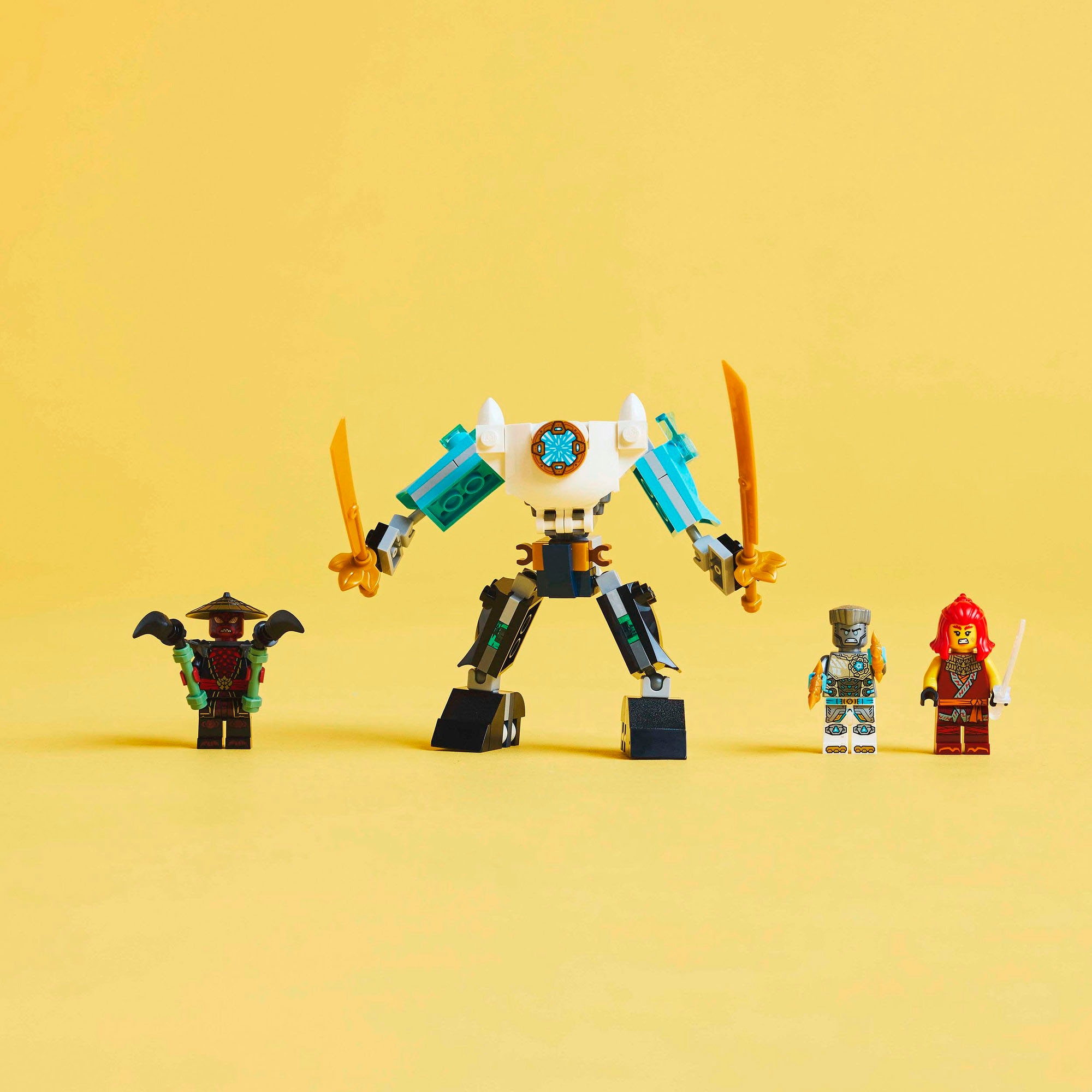 LEGO® Konstruktionsspielsteine »Zanes Action-Mech (71827), LEGO Ninjago«, (92 St.), Made in Europe
