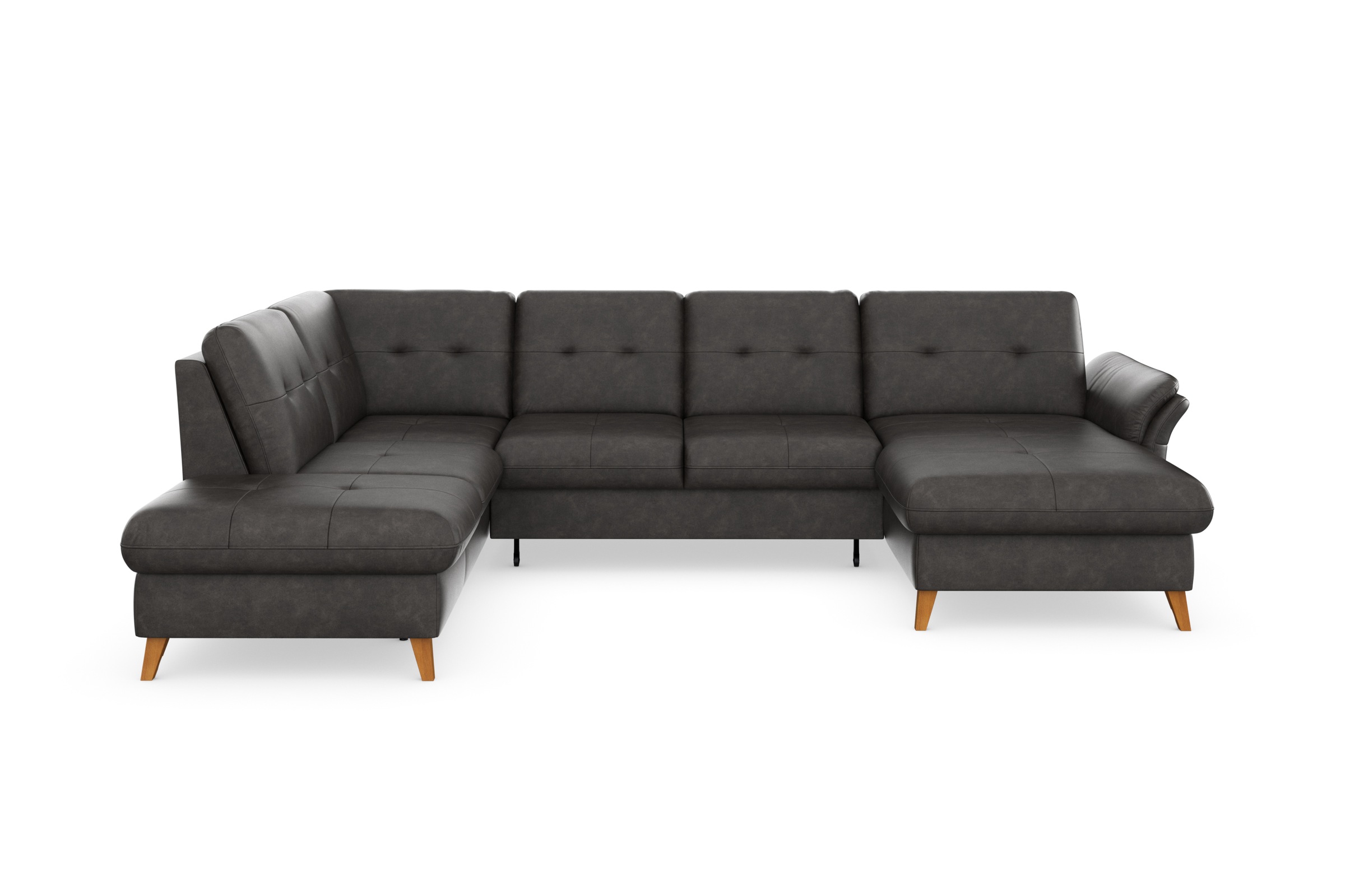 sit&more Wohnlandschaft »Göteborg«, inkl. Sitztiefenverstellung, wahlweise mit Bettfunktion & Bettkasten