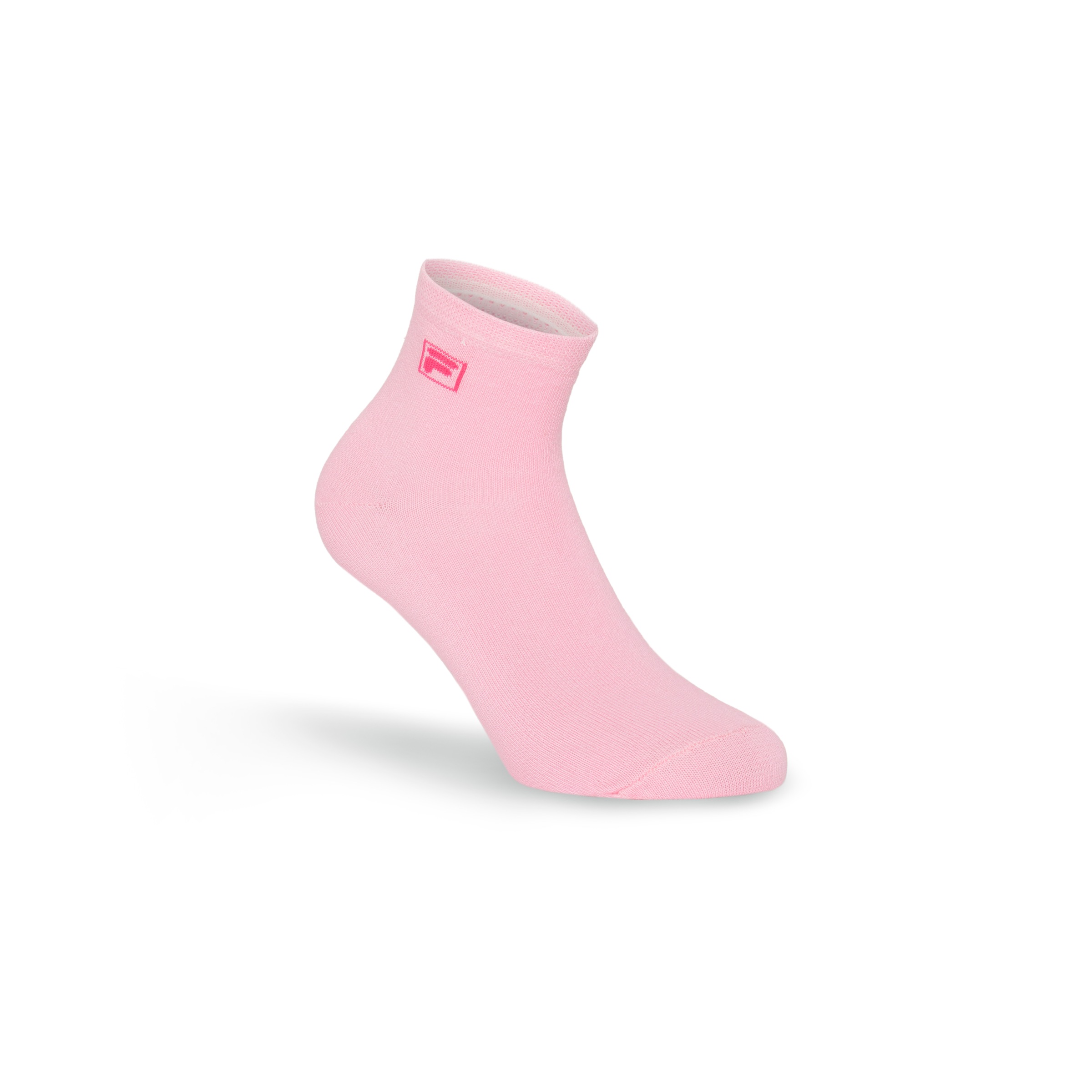 Fila Kurzsocken »UNISEX QUARTER PLAIN SOCKS«, (3 Paar), mit eingestrickem Logo
