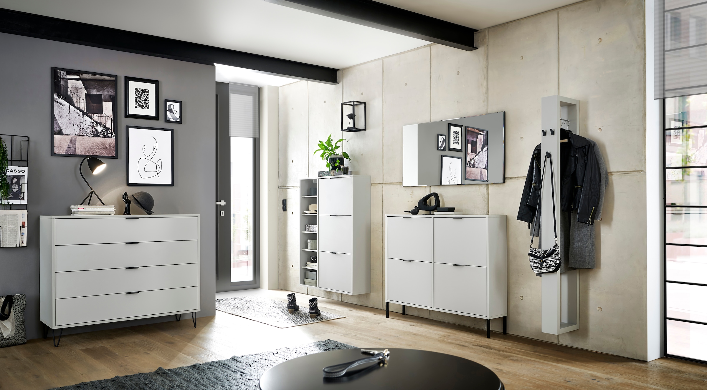 Mäusbacher Garderobe »Bonnie TOPSELLER!« OTTOs Choice,  Garderobenpaneel mit Kleiderstange und Haken