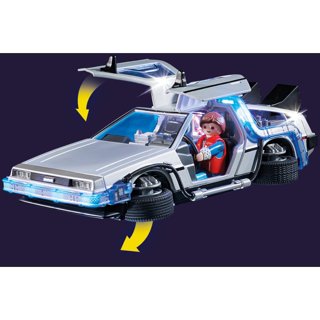 Playmobil® Konstruktions-Spielset »Back to the Future DeLorean (70317),Playmobil Back to the Future«, (64 St.), Made in Germany