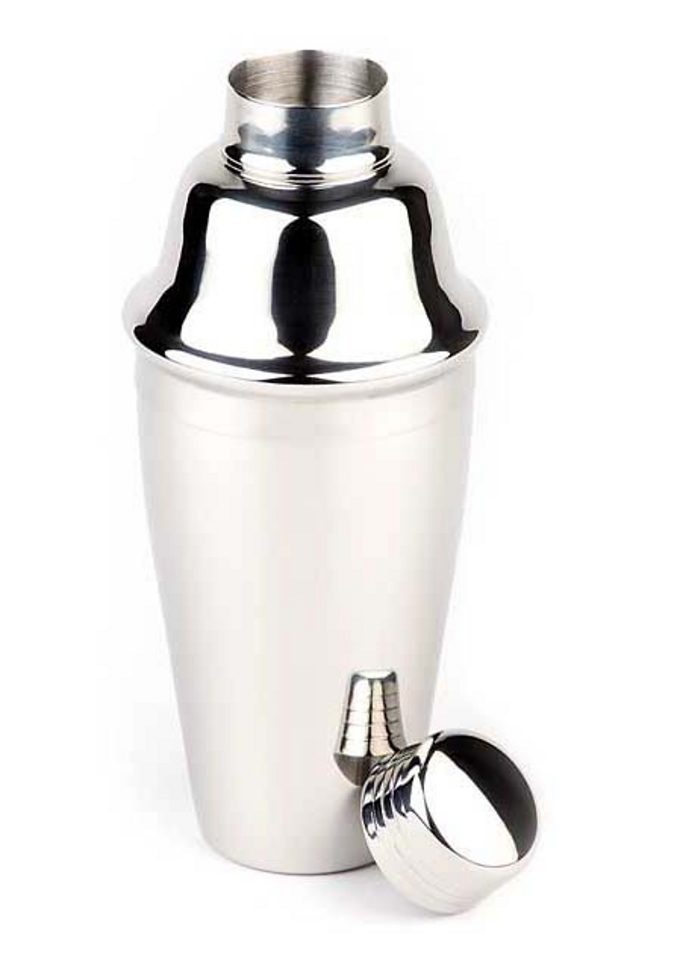 APS Cocktail Shaker aus hochglanzpoliertem Edelstahl günstig online kaufen