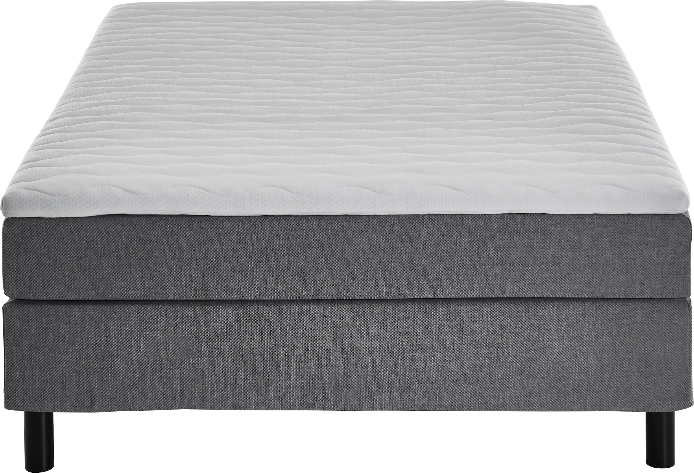 5. Bild von ATLANTIC home collection Boxbett »Happy«, ohne Kopfteil, mit Topper, wahlweise mit oder ohne Bettwaren