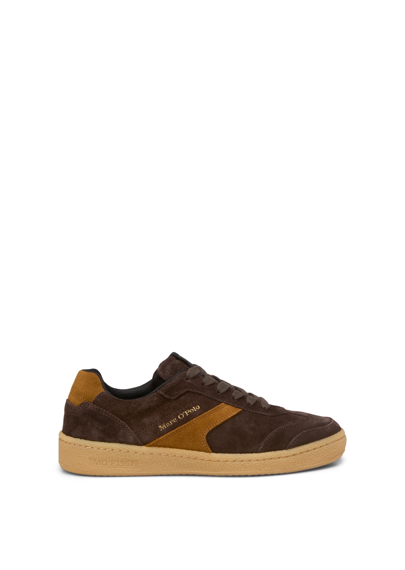 Marc O'Polo Sneaker »COURT«, Retro-Sneaker, Schnürschuh, Halbschuh mit herausnehmbarer Innensohle