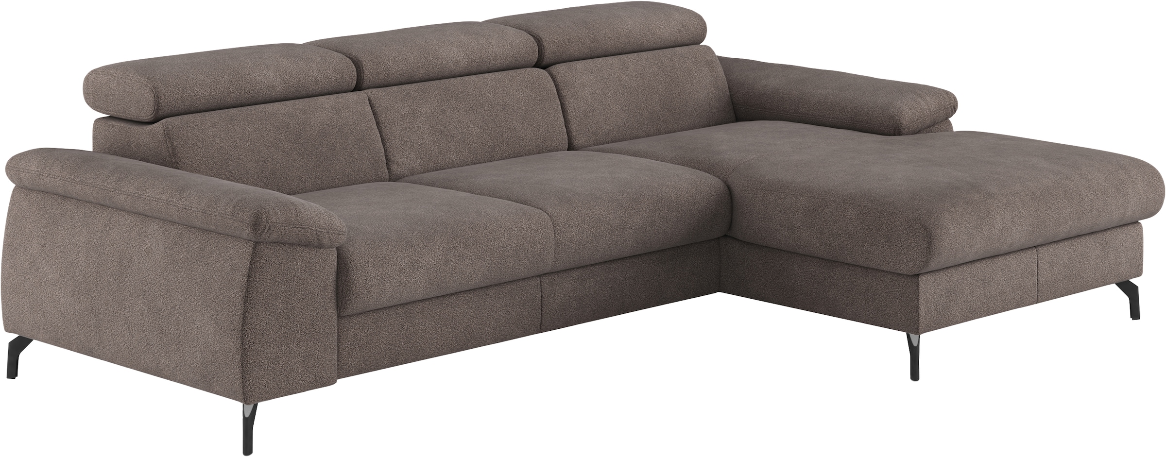 COTTA Ecksofa »Kitty L-Form«, mit Kopfteilverstellung, wahlweise mit Bettfunktion & Bettkasten