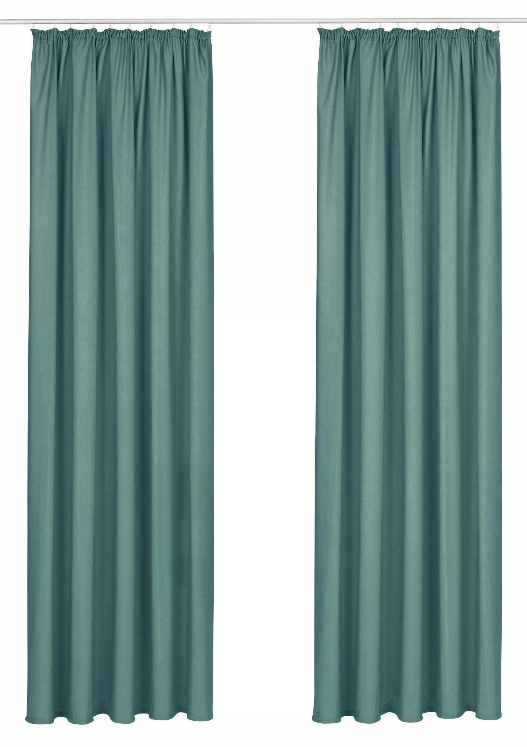 Bruno Banani Vorhang »Lagan«, (2 St.), 2-er Set, gewebt, Microfaser, versch günstig online kaufen