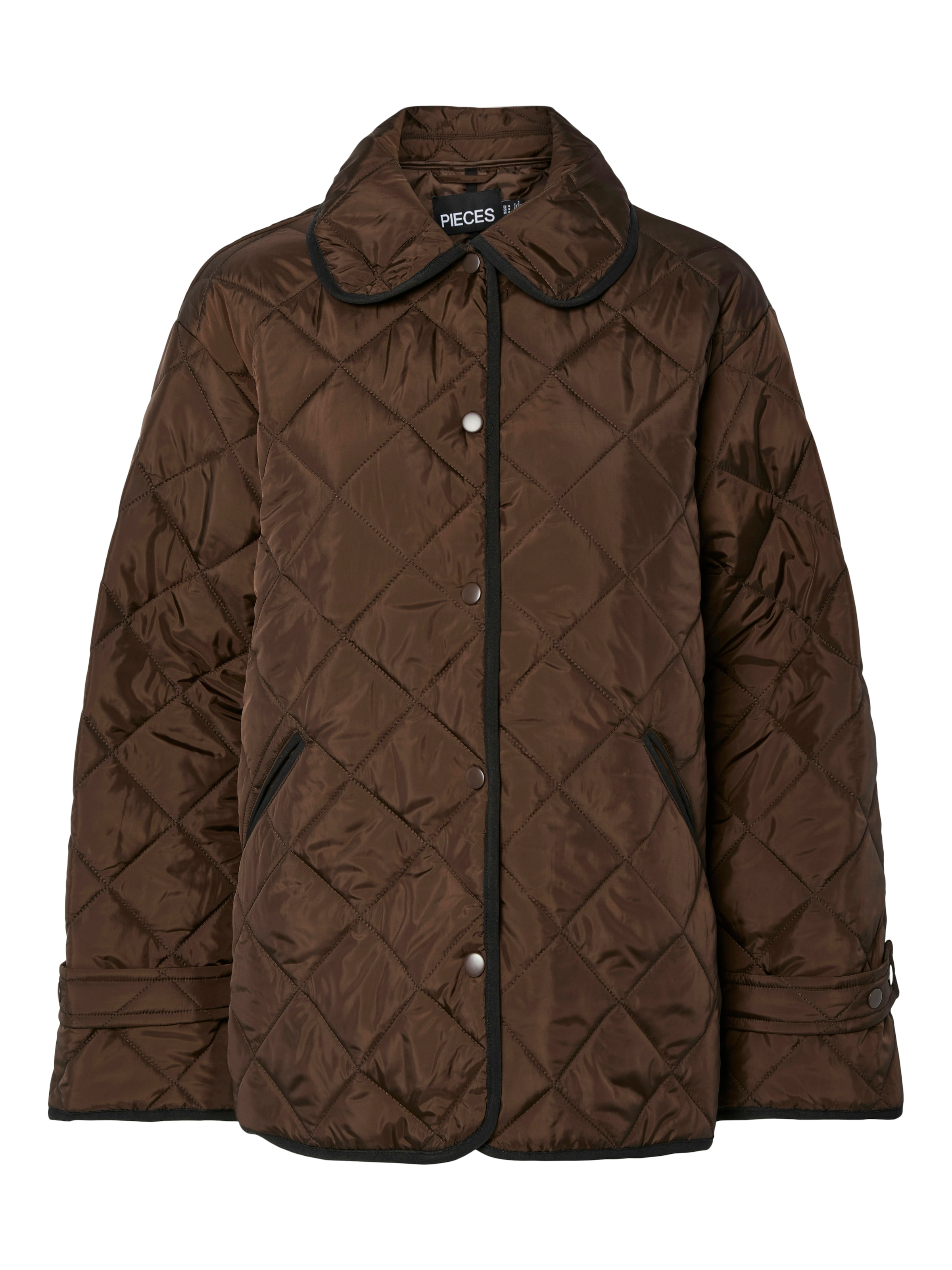 pieces Steppjacke »PCEMILY SHORT QUILTED JACKET NOOS BC« Kunstfaser