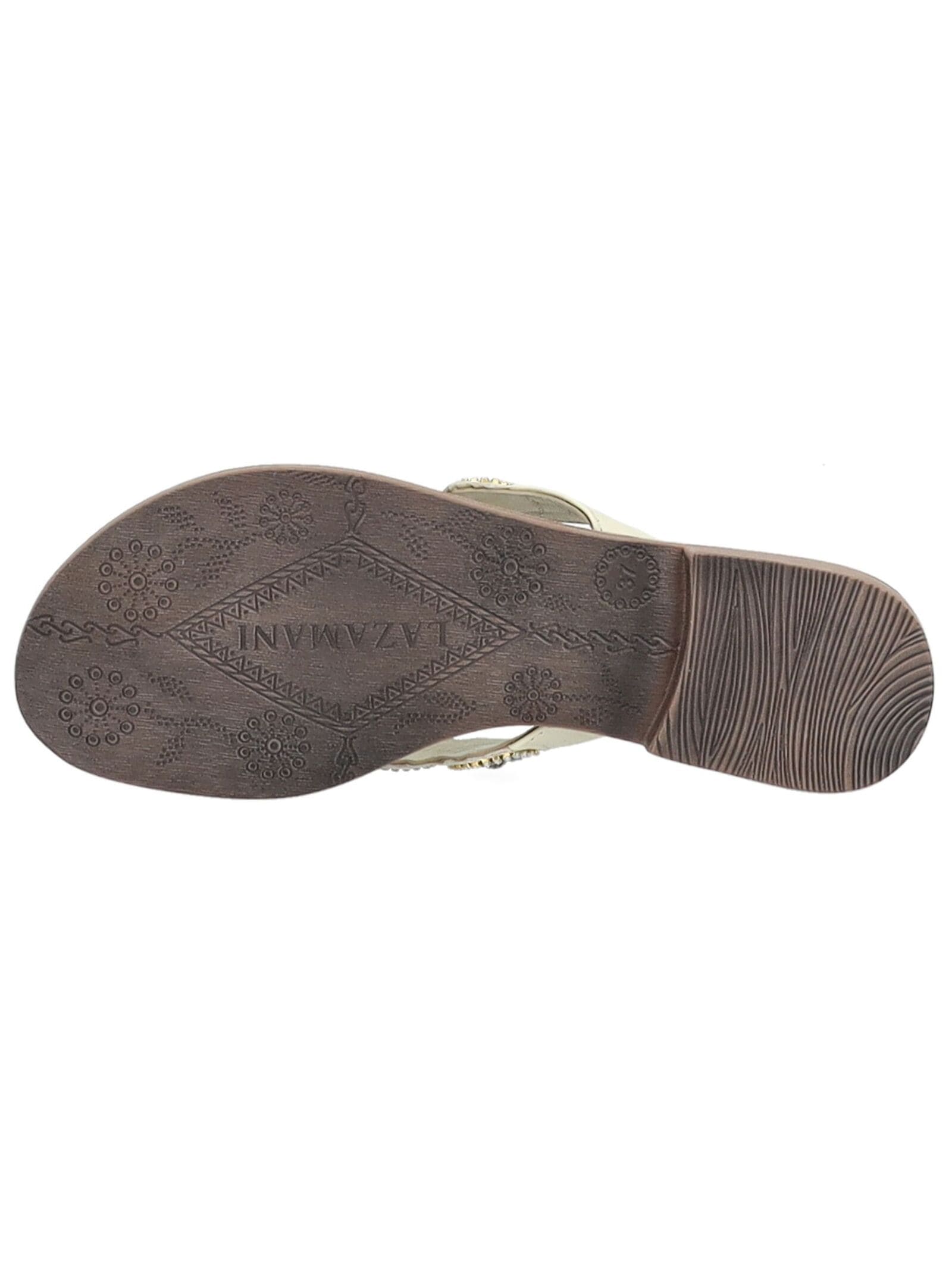 Lazamani Zehentrenner »Lazamani Sandalen Leder/Textil«