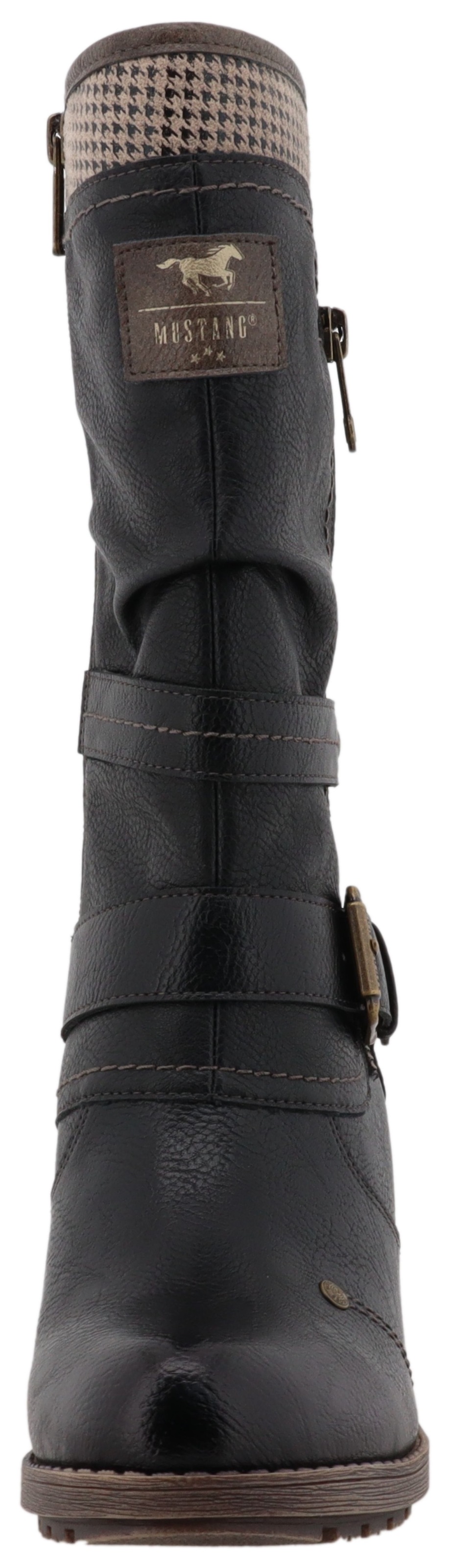 Mustang Shoes Winterstiefel »Palma«, Kurzstiefel, Winterstiefel mit wärmendem Textifutter