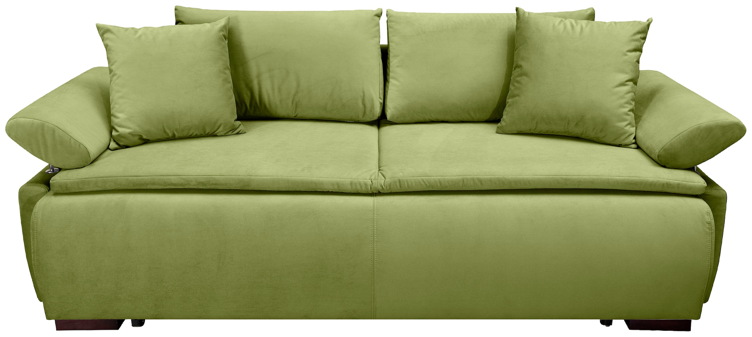 INOSIGN Schlafsofa »Romeo«, mit Boxspringaufbau, Bettfunktion & Bettkasten, Dauerschlafsofa