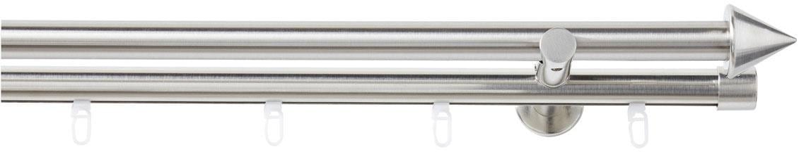 Good Life Kombi-Vorhangstange »Punta« Ø 20 mm 2 läufig-läufig Fixmaß günstig online kaufen