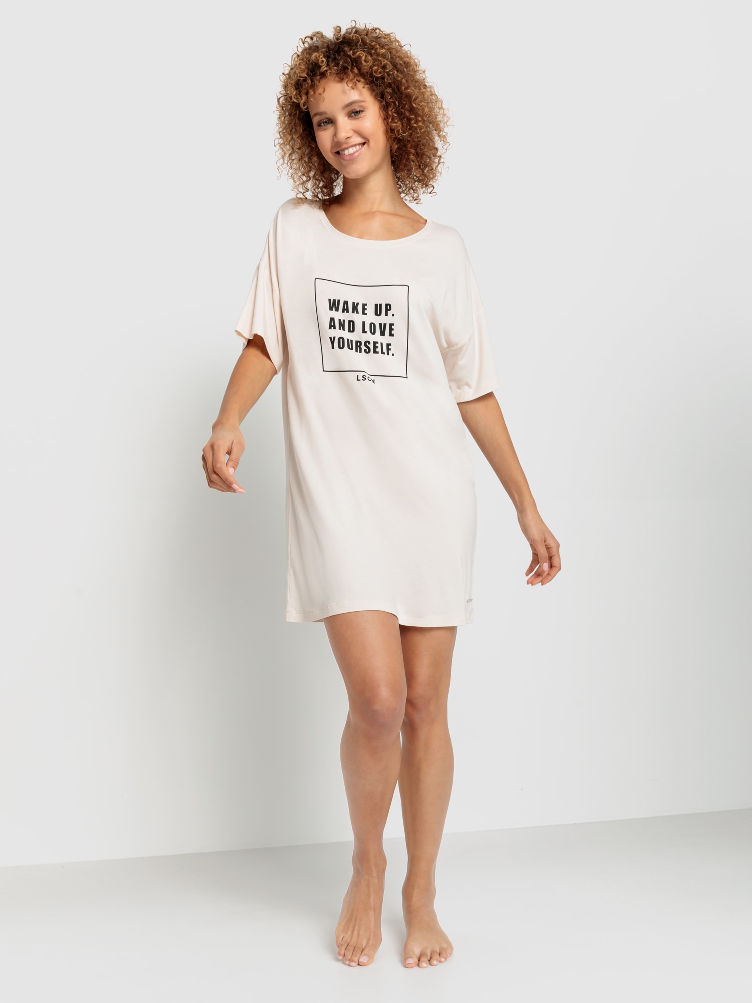 LSCN by LASCANA Nachthemd 1-teilig,  in locker sitzendem Schnitt