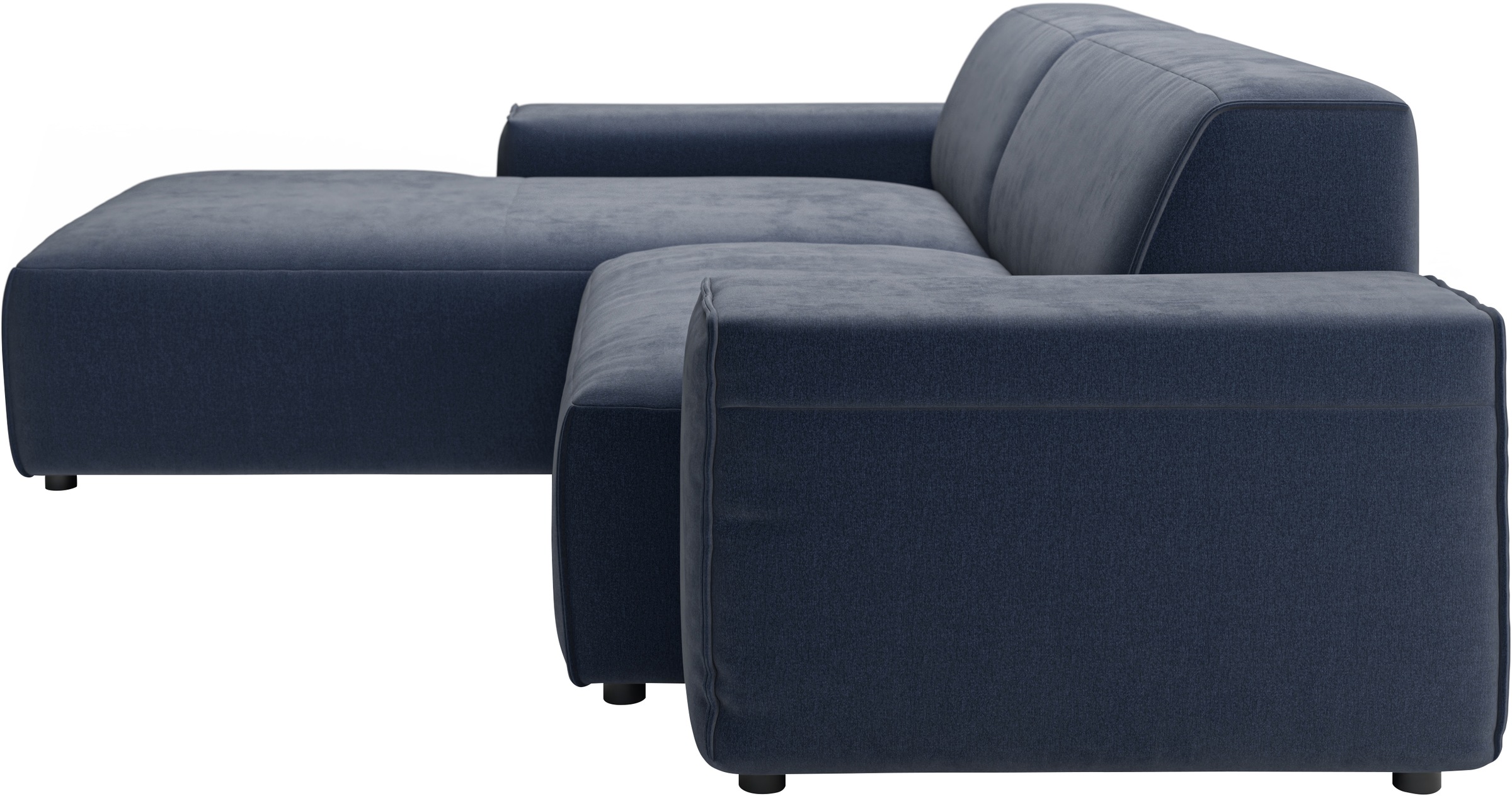 andas Ecksofa »Glimminge L-Form auch in Breitcord, Feincord + Easy care-Bezug,«, Breite 234, Zierkissen